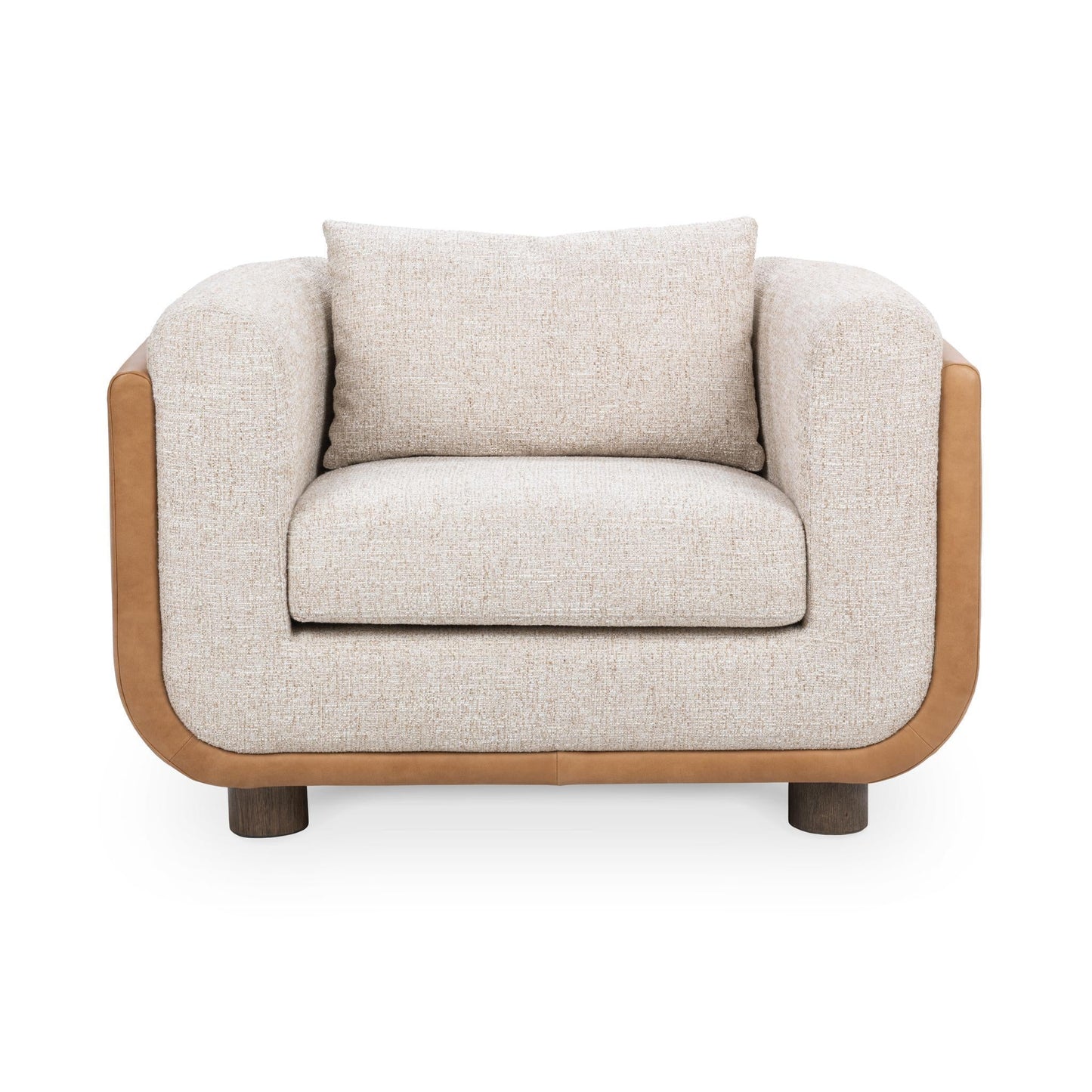Dania Latte Accent Chair - Ornate Home