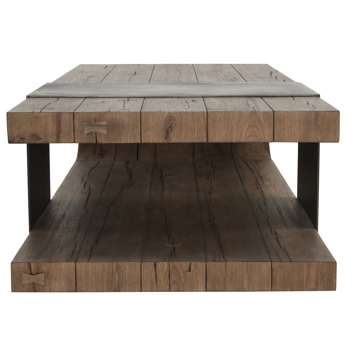 Danica Café Brown Coffee Table - Ornate Home