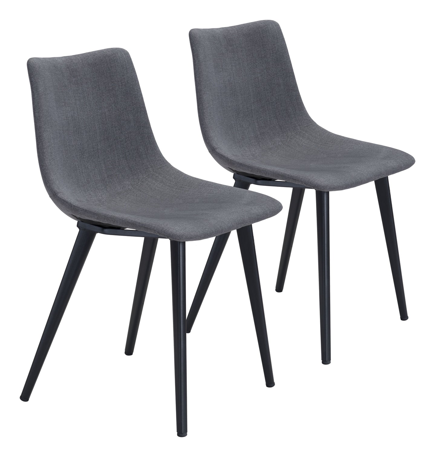 Daniel Gray Dining Chair (Set of 2) - Ornate Home
