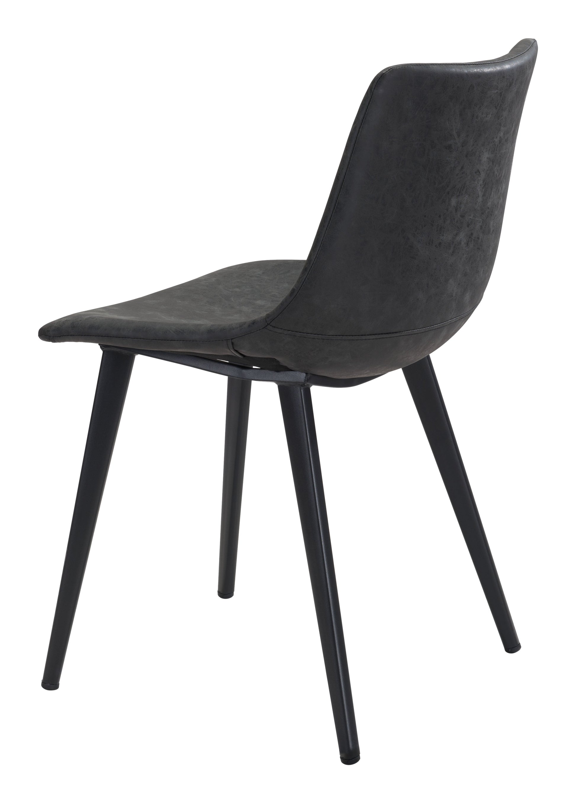 Daniel Vintage Black Dining Chair (Set of 2) - Ornate Home