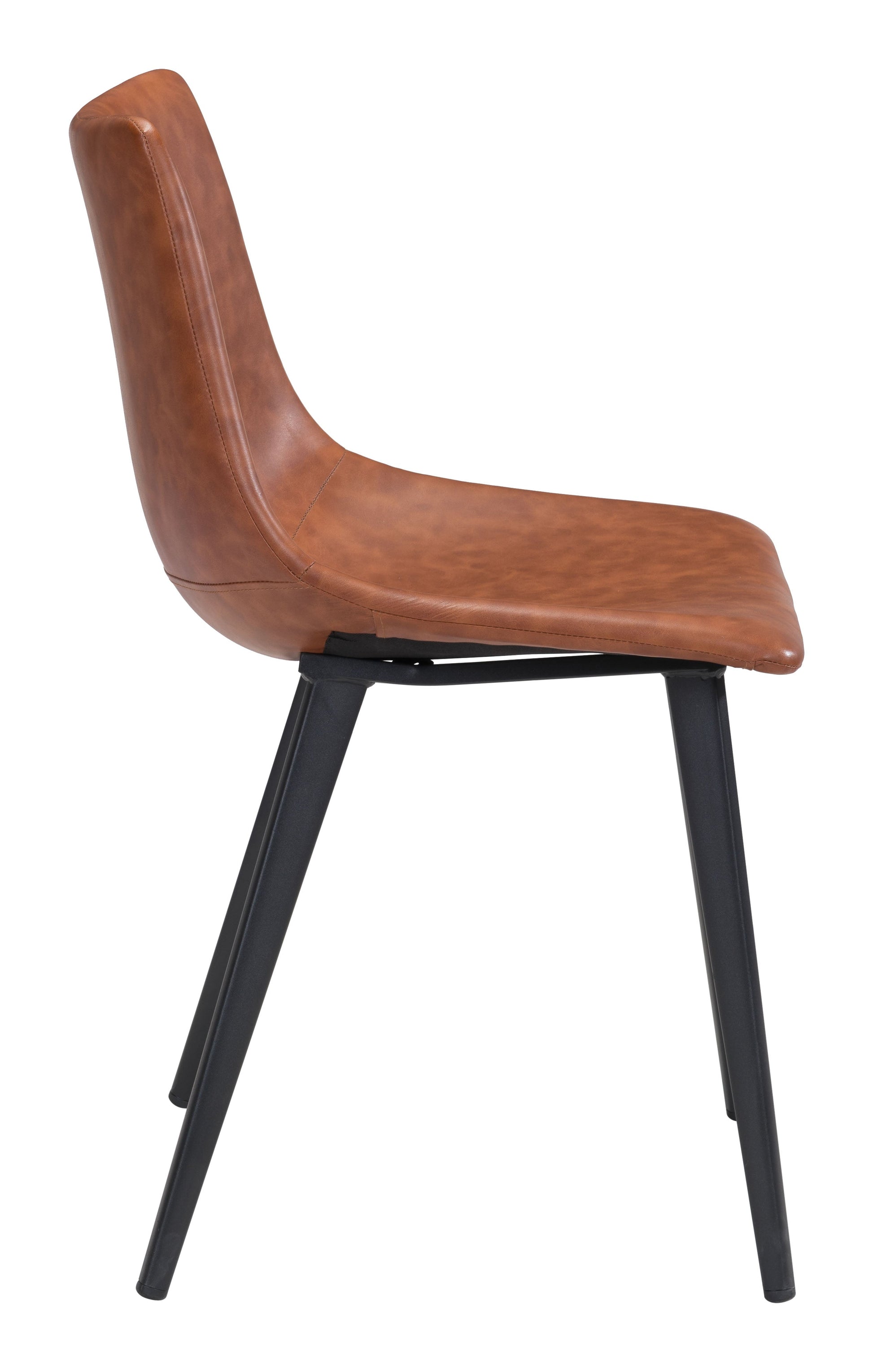 Daniel Vintage Brown Dining Chair (Set of 2) - Ornate Home