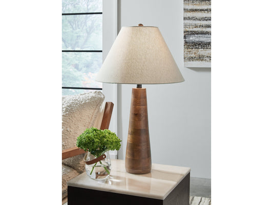 Danset Brown Table Lamp (Set of 2)- Viva Furn