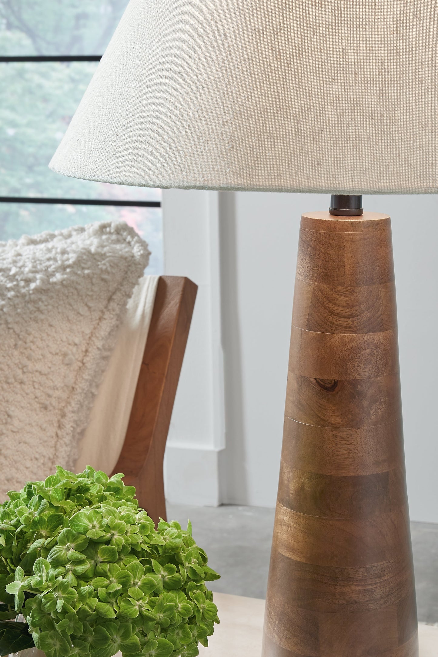Danset Brown Table Lamp (Set of 2)- Viva Furn