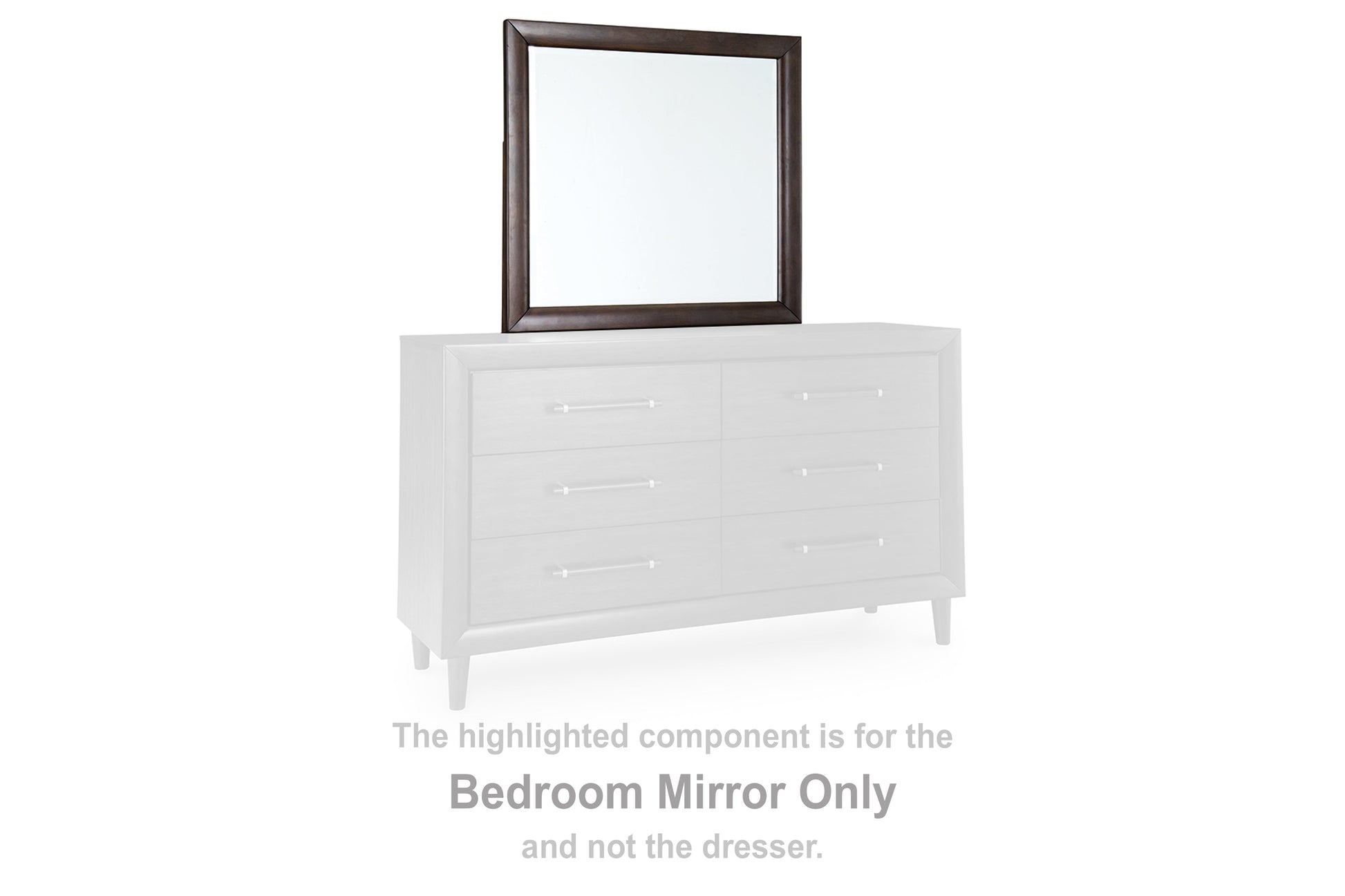 Dantenton Merlot Bedroom Mirror- Viva Furn