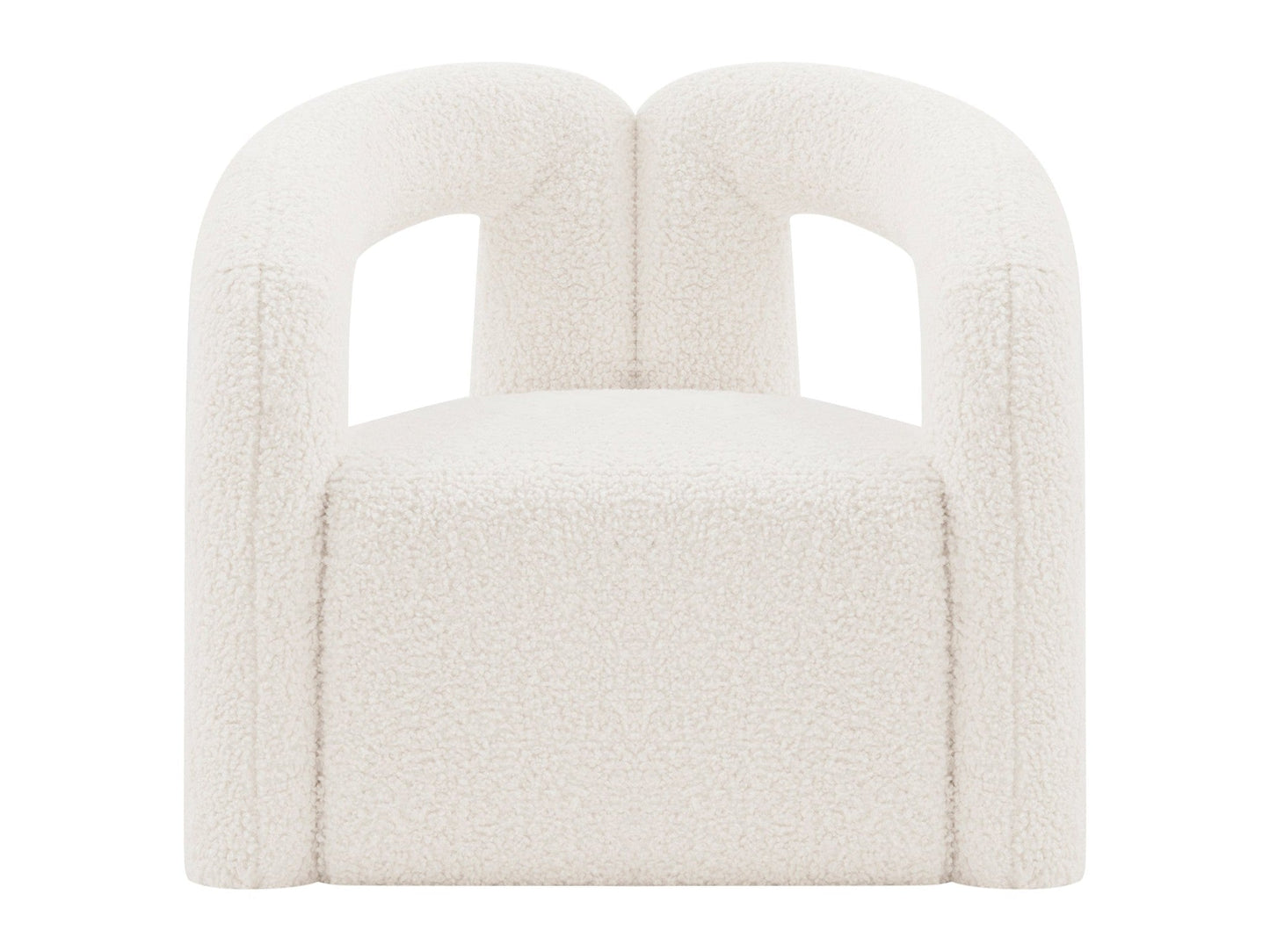 Darian Accent Chair in Cream - Ornate Home