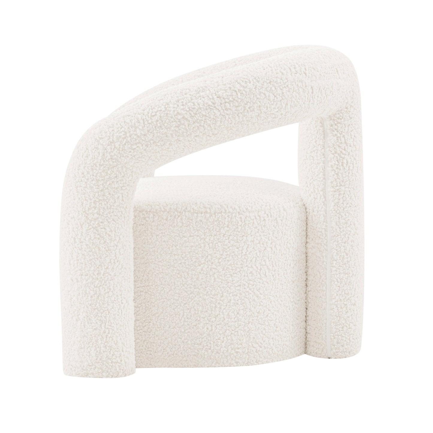 Darian Accent Chair in Cream - Ornate Home