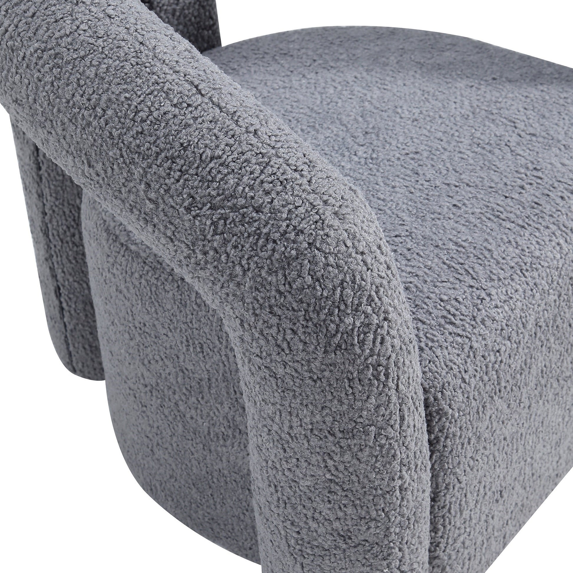 Darian Accent Chair in Grey - Ornate Home