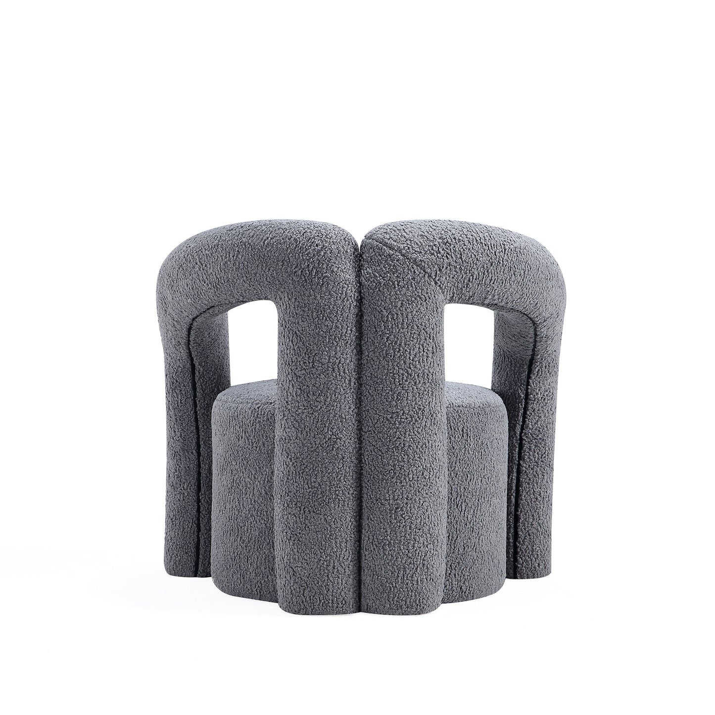 Darian Accent Chair in Grey (set of 2) - Ornate Home