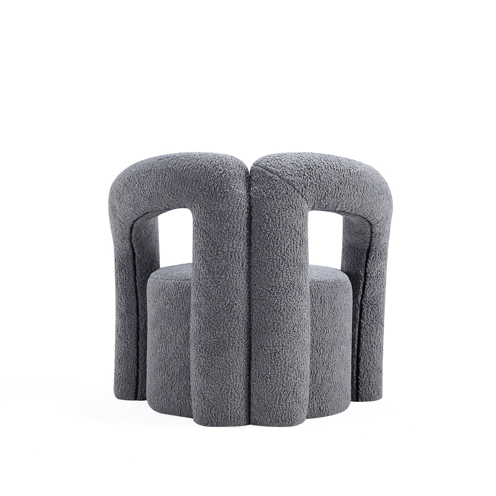 Darian Accent Chair in Grey (set of 2) - Ornate Home