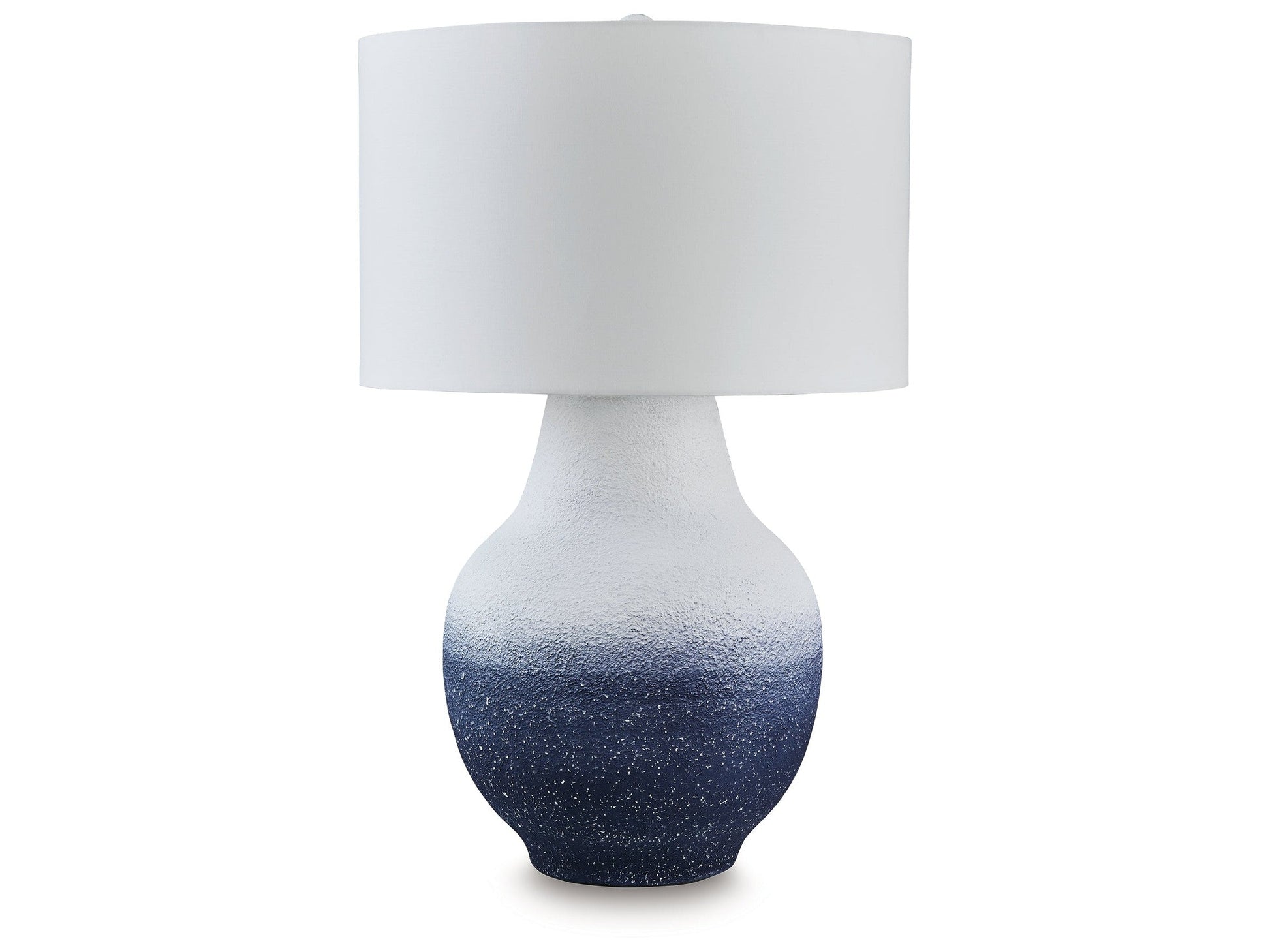 Dashland White/Navy Table Lamp- Viva Furn