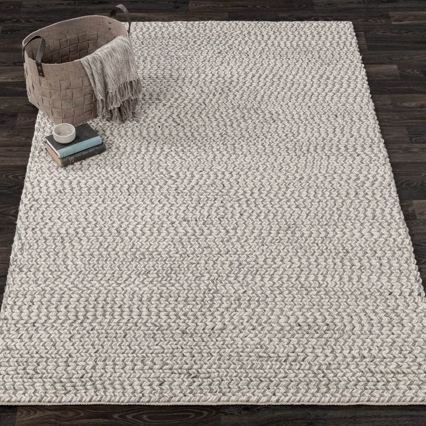 Dawson Gray Multi Rug - Ornate Home
