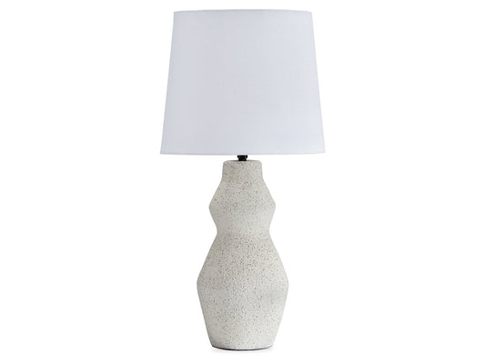 Dawthorne Cream Paper Table Lamp (1/CN)- Viva Furn