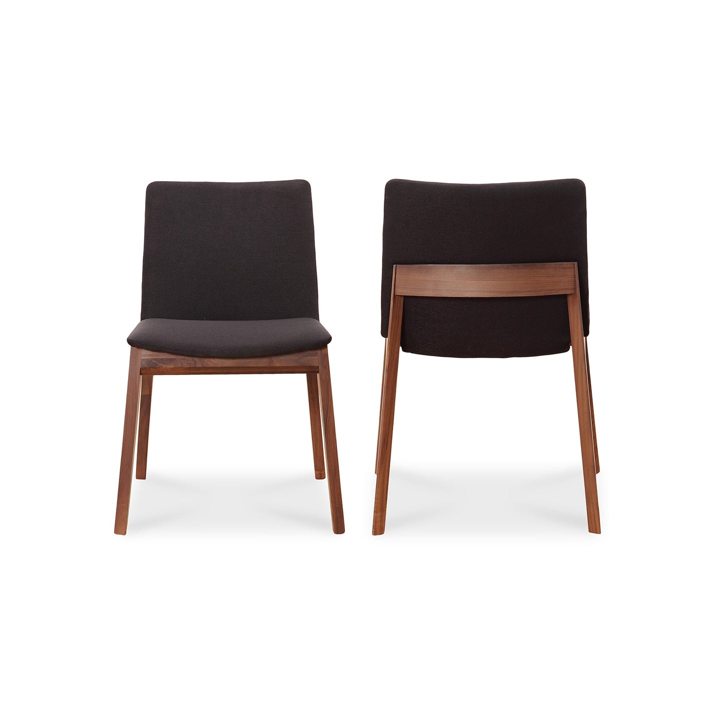 Deco Black Dining Chair (Set of 2) - Ornate Home