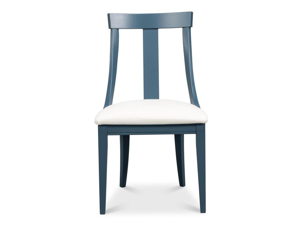 Deco Blue Side Chair (Set of 2) - Ornate Home