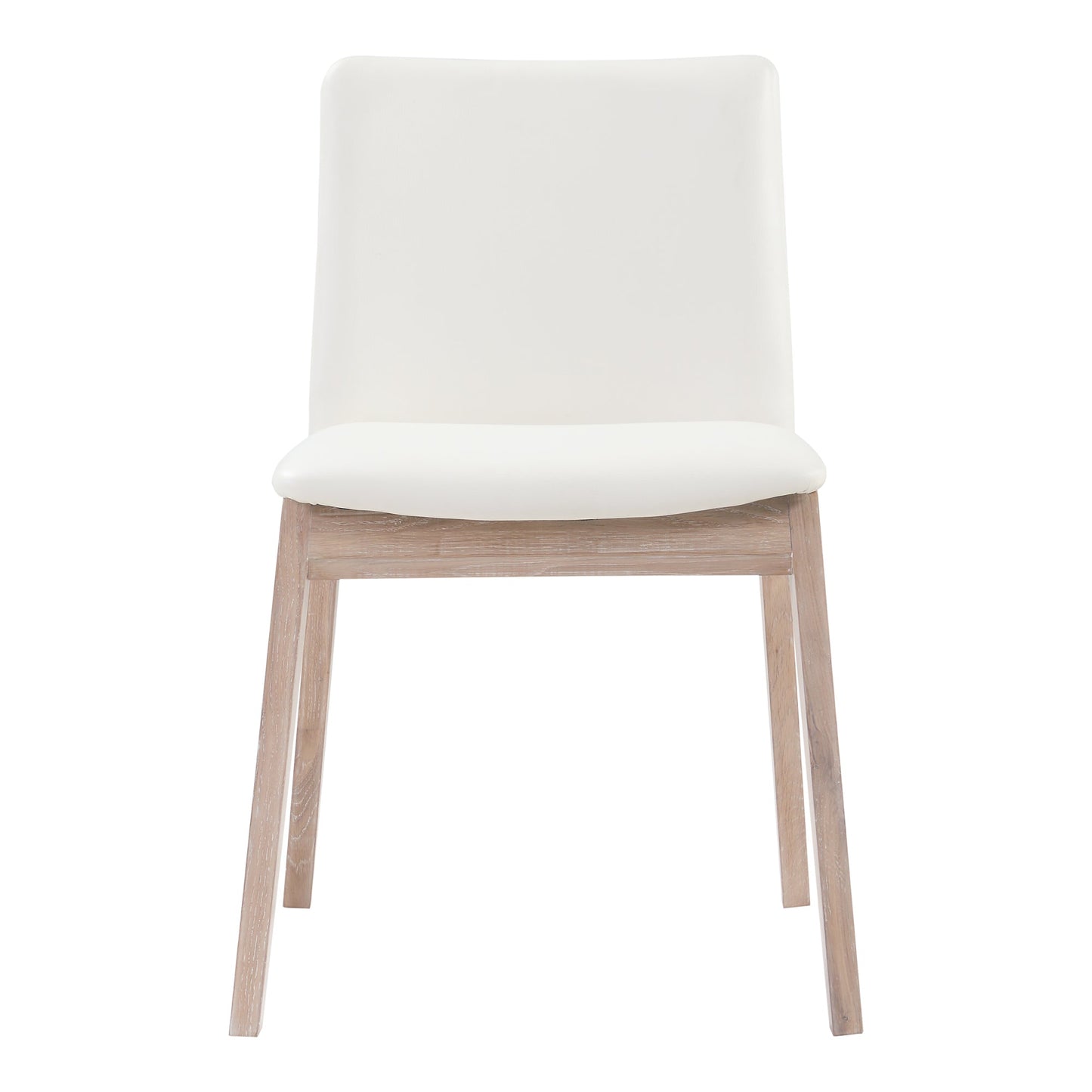 Deco White Dining Chair Cream (Set of 2) - Ornate Home