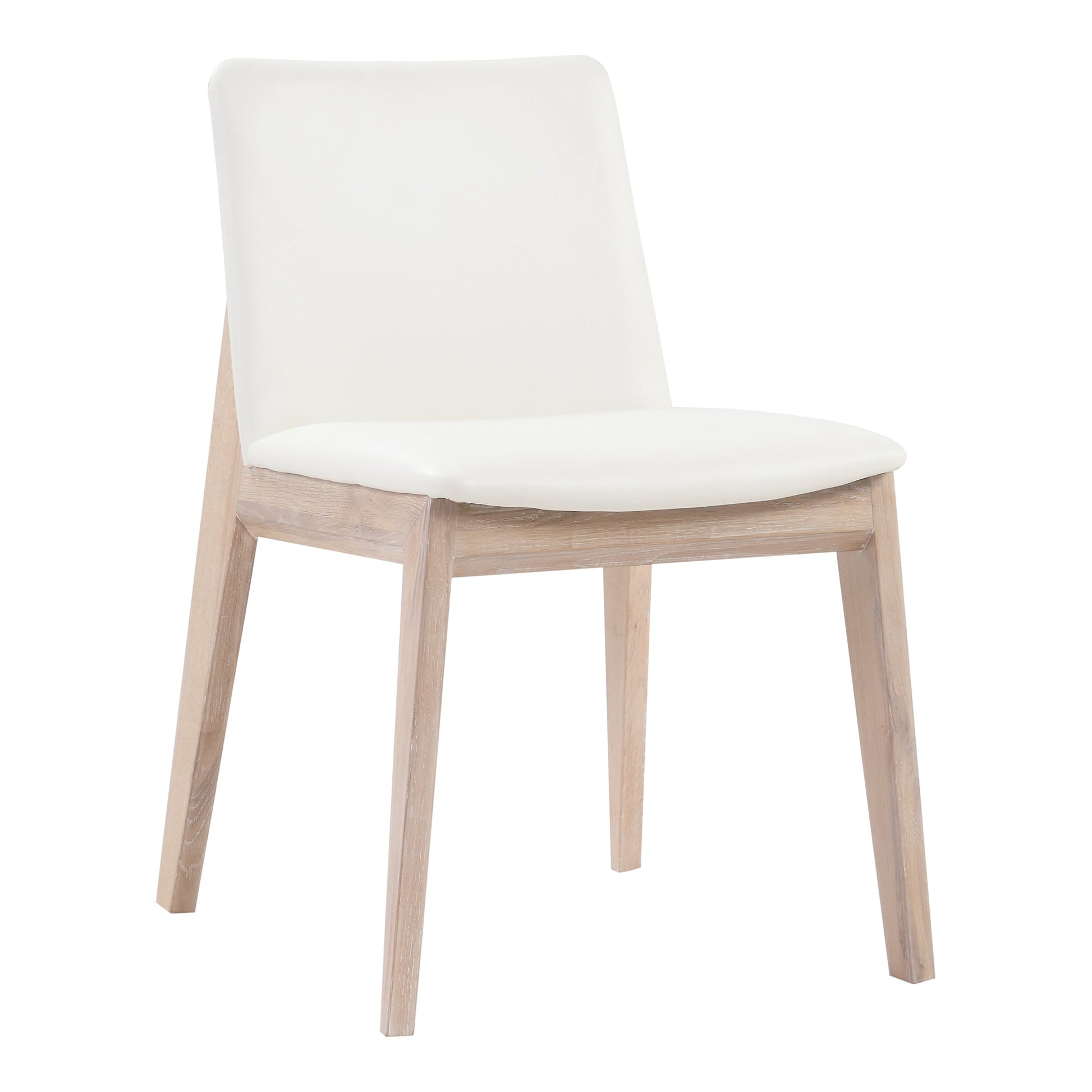 Deco White Dining Chair Cream (Set of 2) - Ornate Home