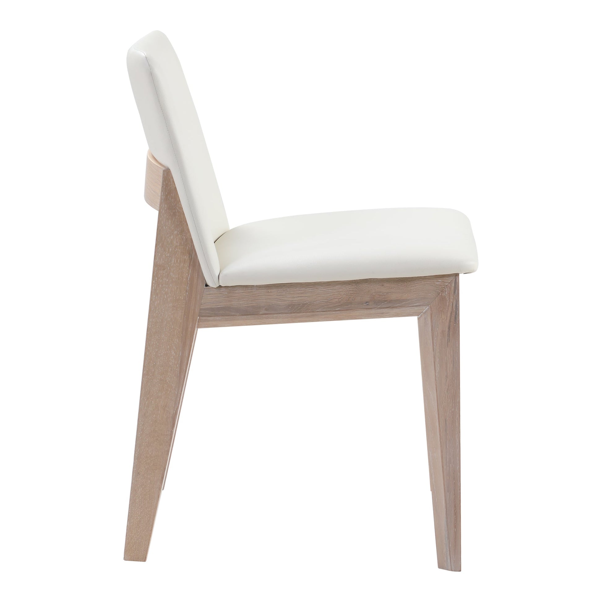 Deco White Dining Chair Cream (Set of 2) - Ornate Home