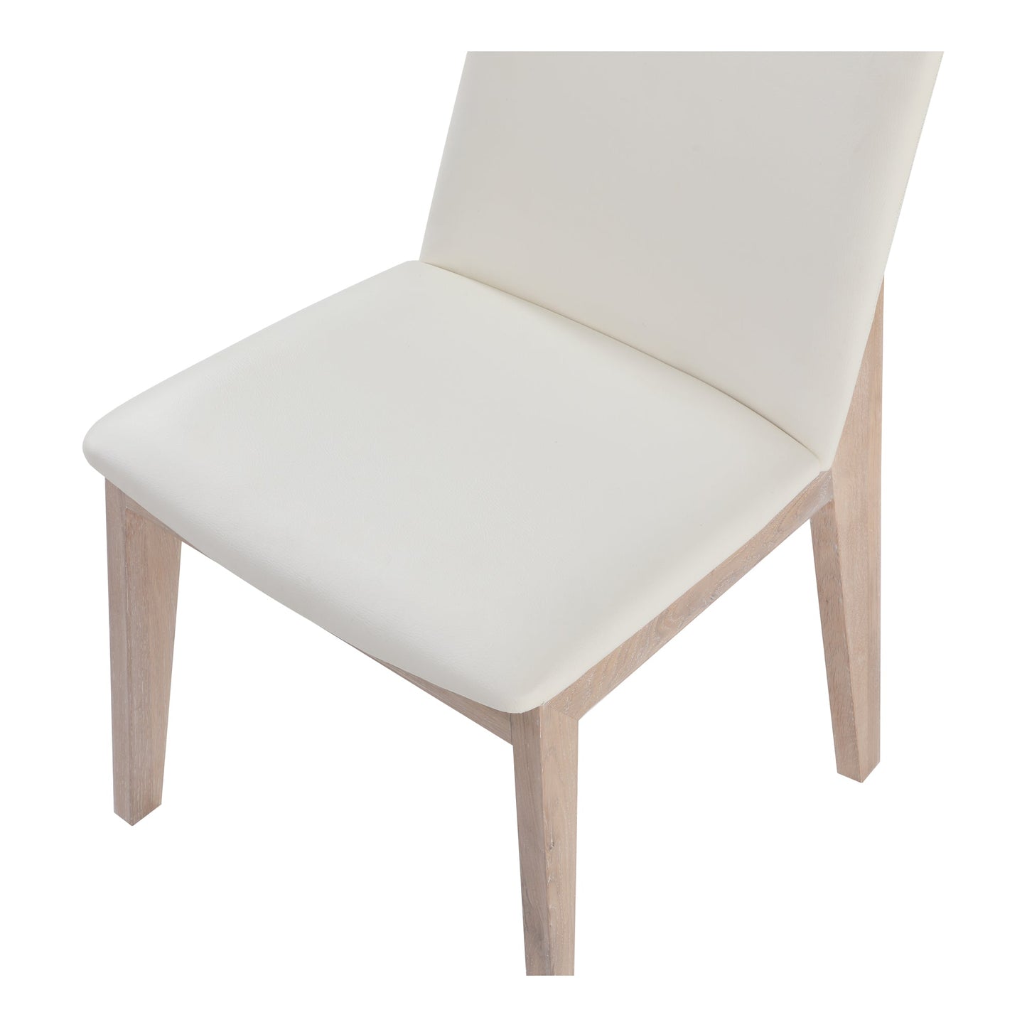 Deco White Dining Chair Cream (Set of 2) - Ornate Home
