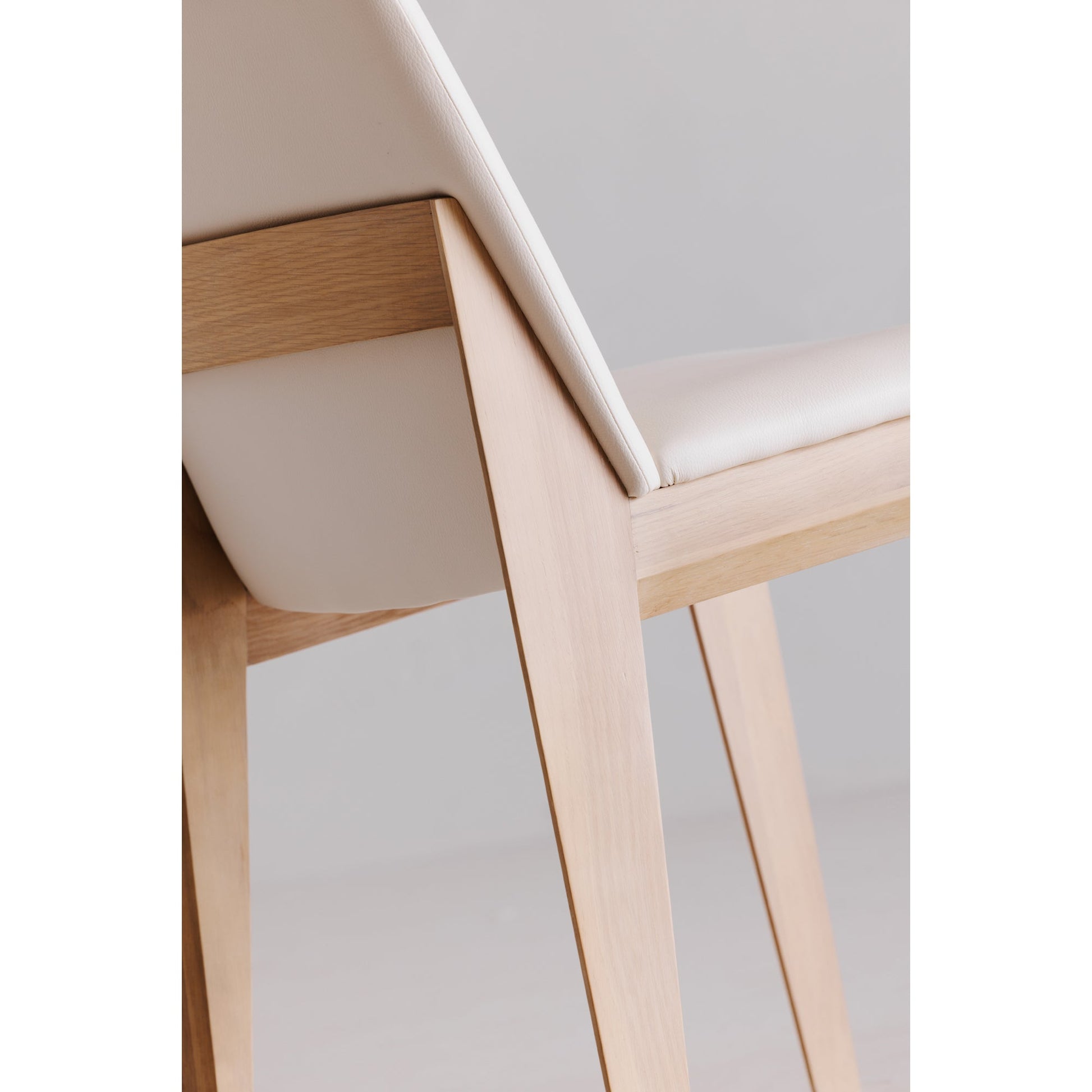 Deco White Dining Chair Cream (Set of 2) - Ornate Home