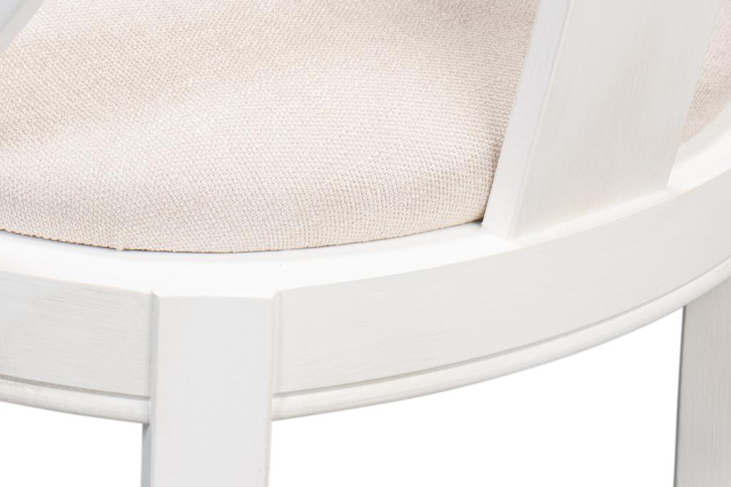 Deco White Side Chair (Set of 2) - Ornate Home