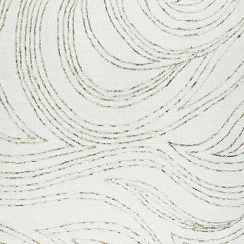 Deenbury Ivory/Green/Brown Large Rug- Viva Furn