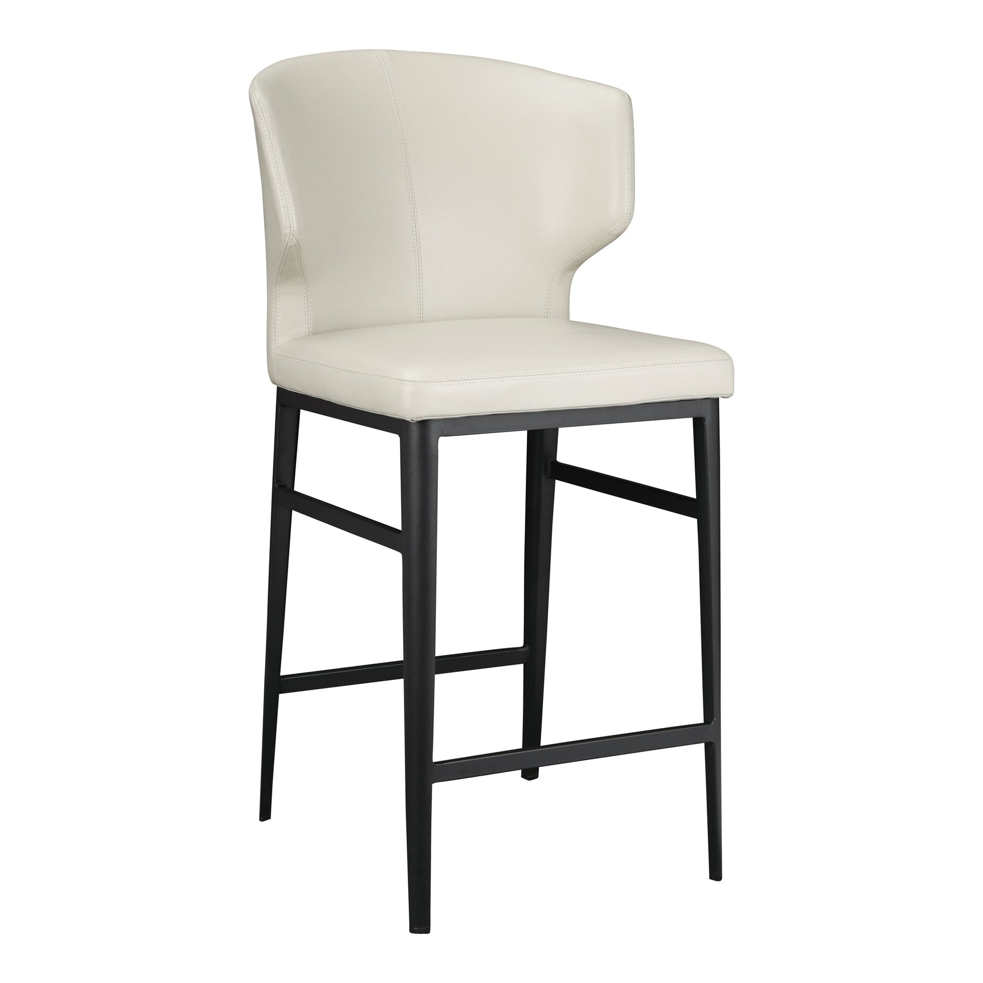 Delaney Beige Counter Stool - Ornate Home