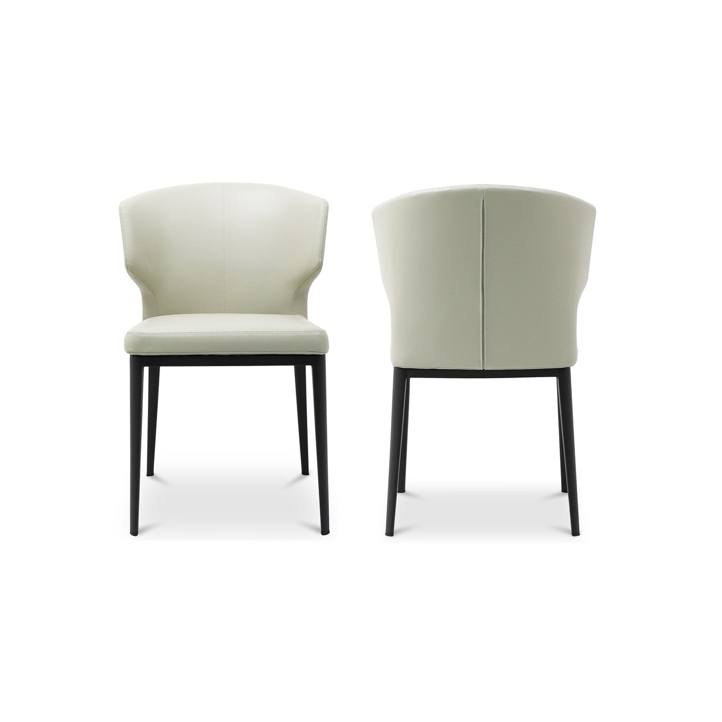 Delaney Beige Dining Chair (Set of 2) - Ornate Home