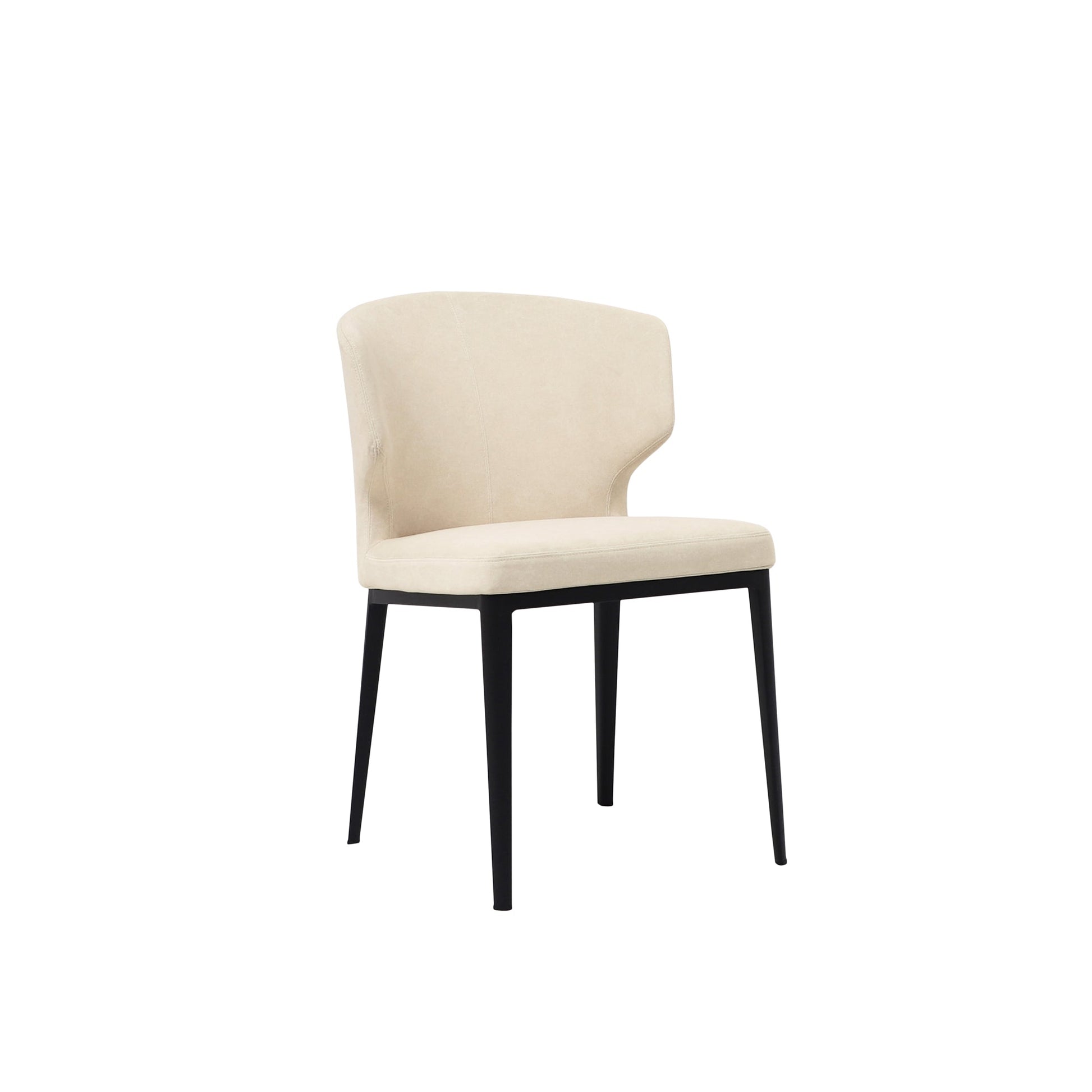 Delaney Warm Beige Dining Chair (Set of 2) - Ornate Home