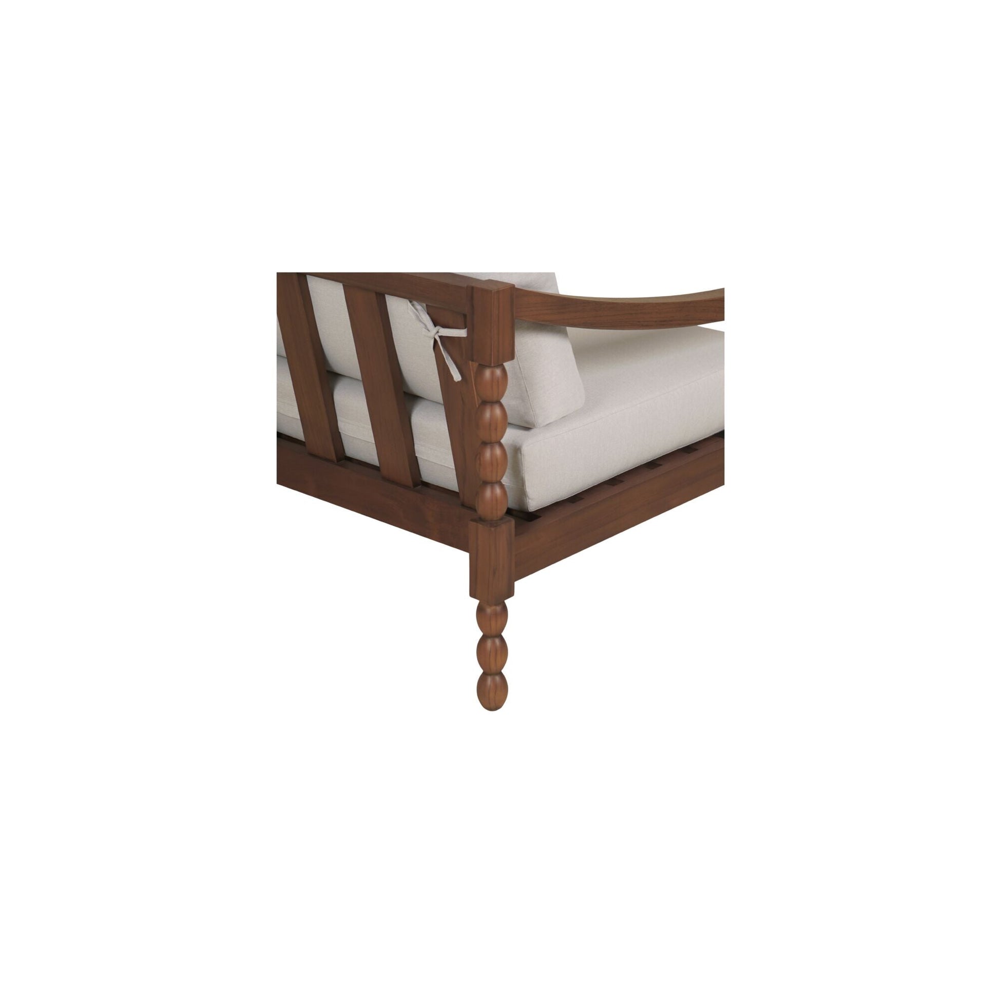 Delilah Brown Outdoor Accent Chair - Ornate Home