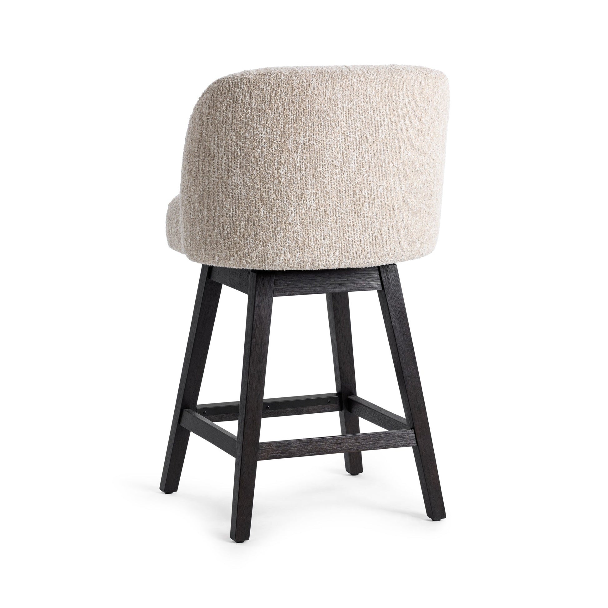 Della Sandy Cream Counter Stool - Ornate Home