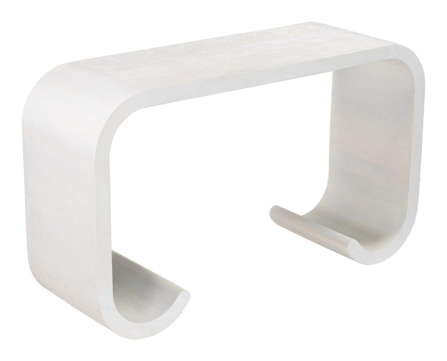 Dena Whitewashed Console Table - Ornate Home