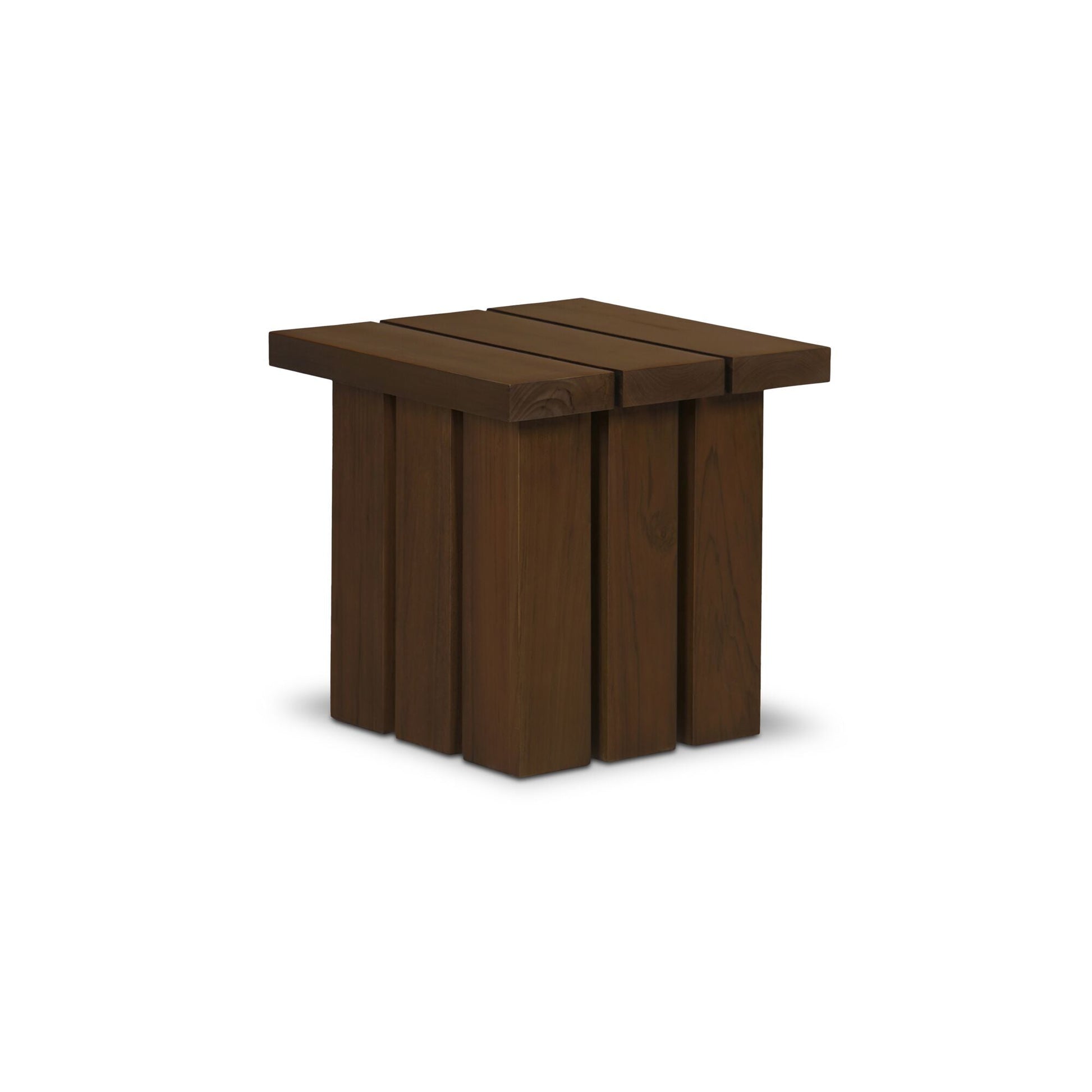 Denby Brown Outdoor Side Table - Ornate Home