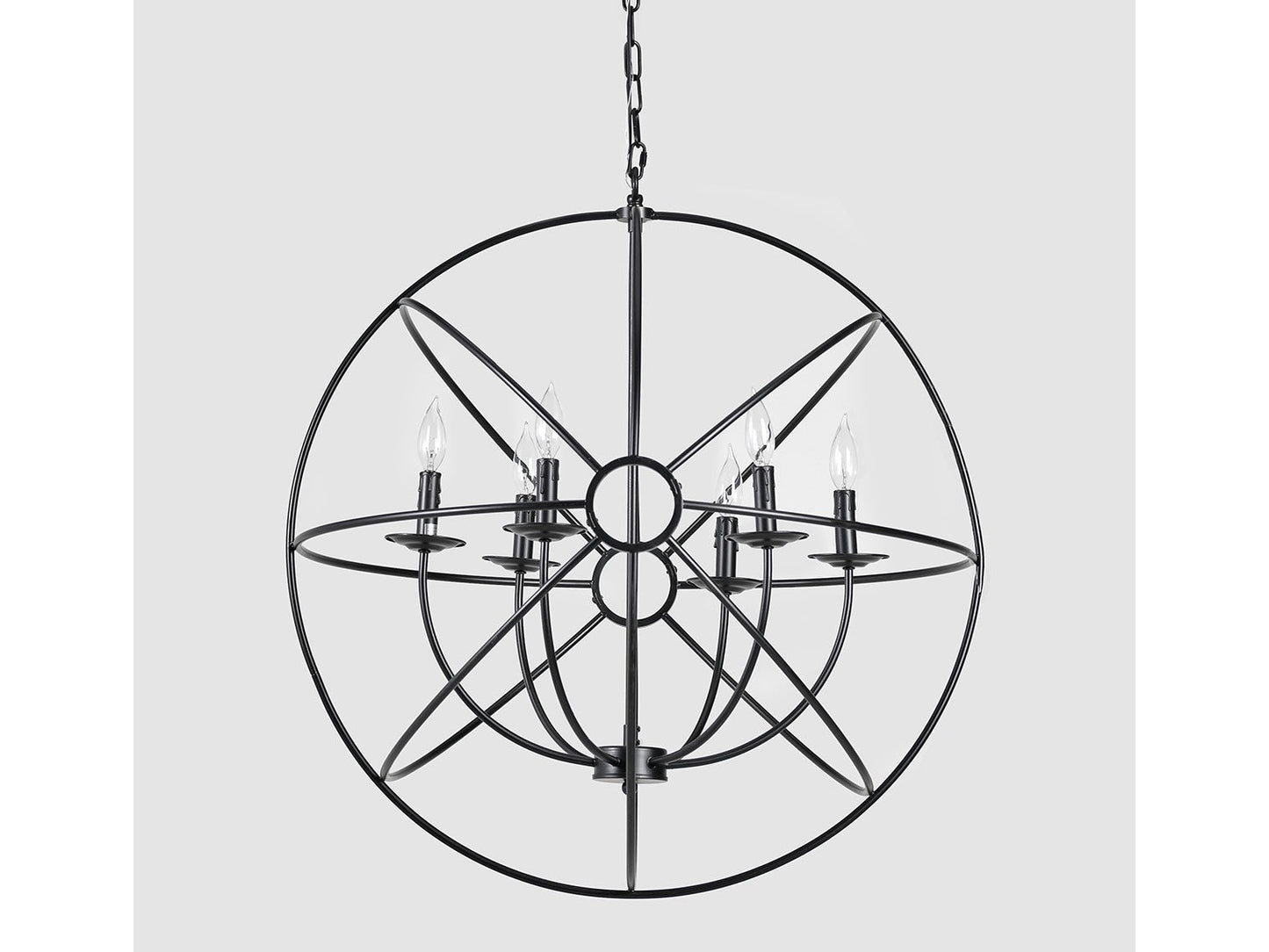 Derince Black Chandelier - Ornate Home