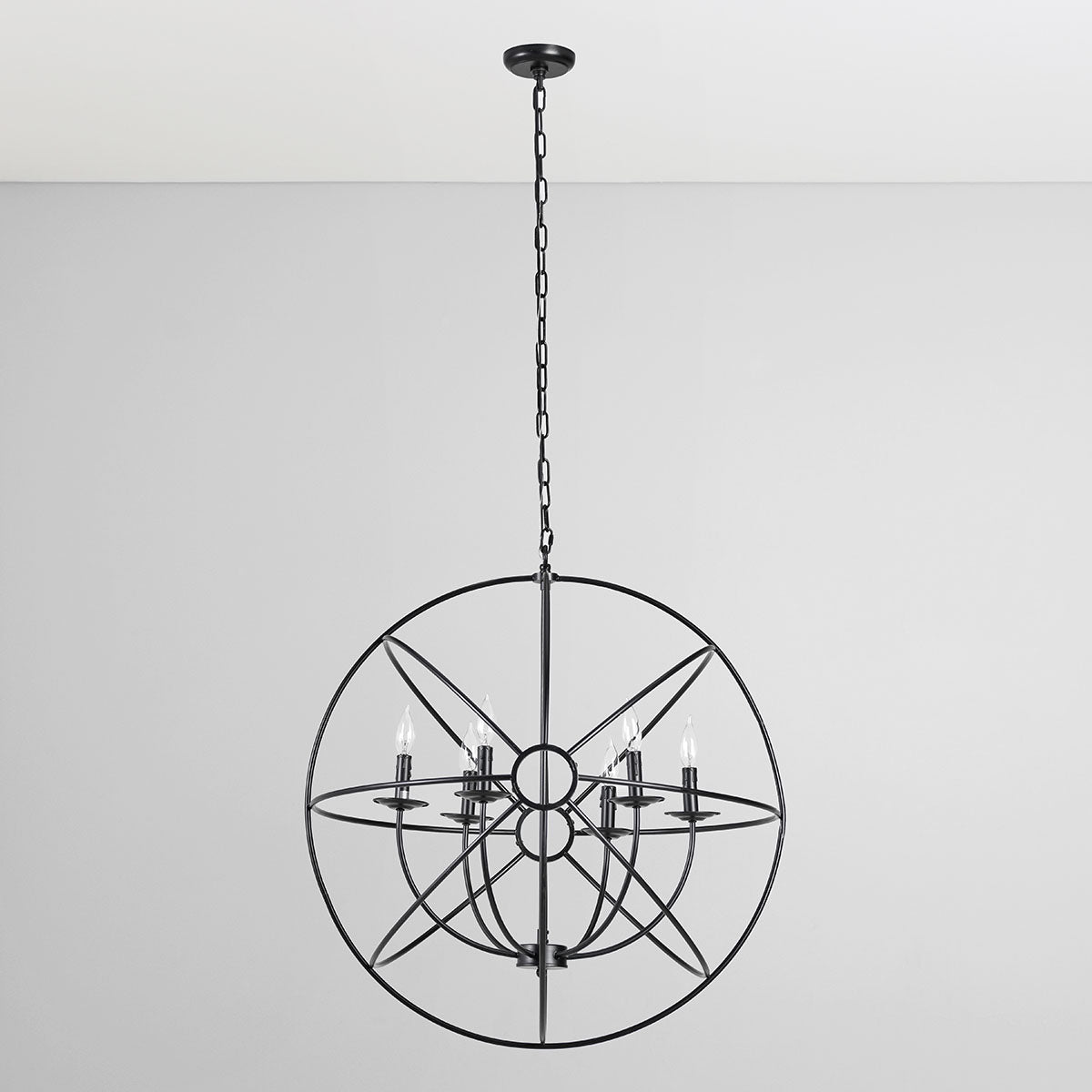 Derince Black Chandelier - Ornate Home