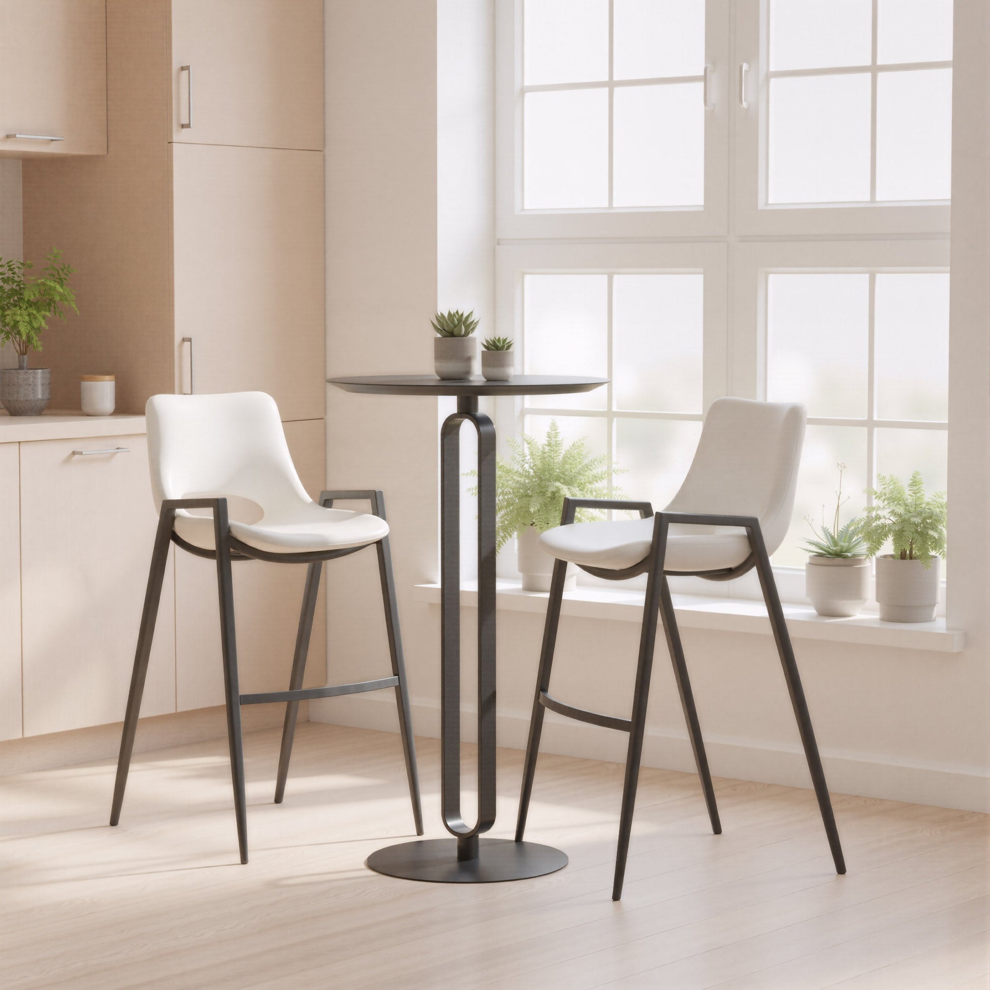Derry Black Bar Table - Ornate Home