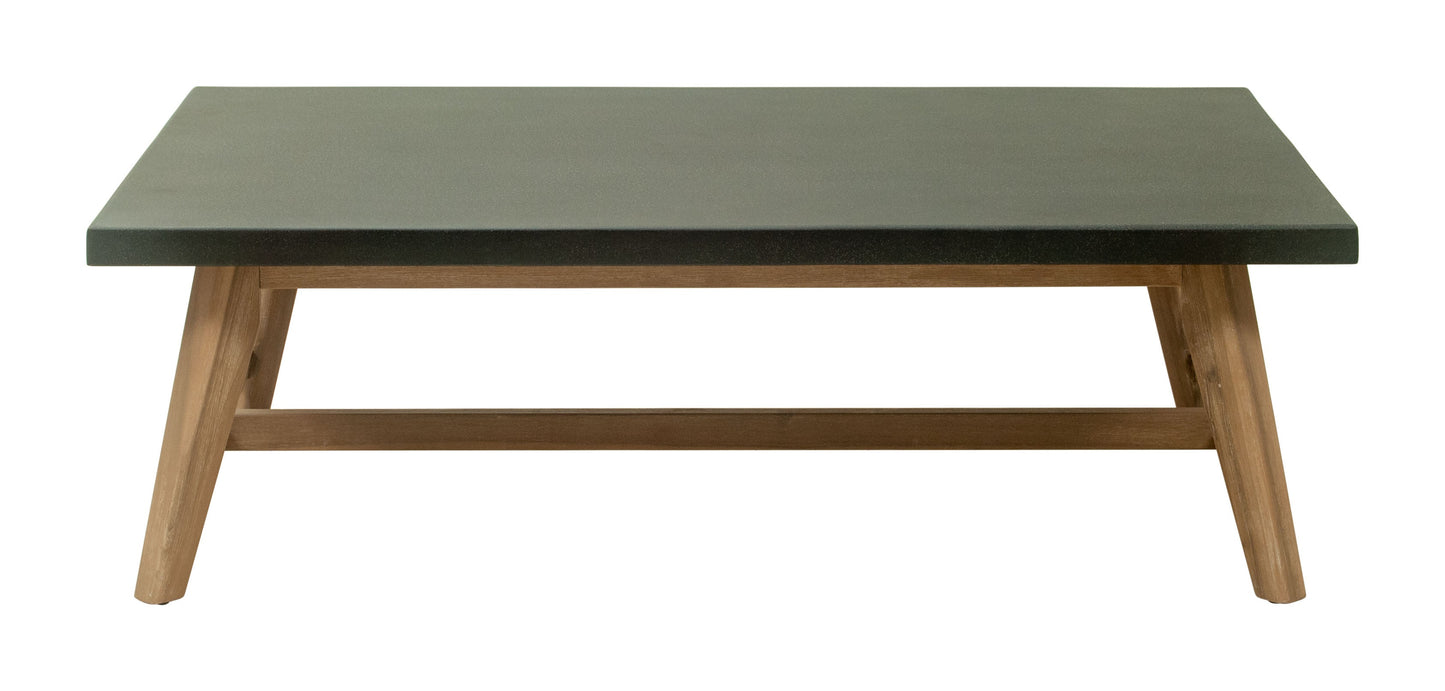 Dert Gray Outdoor Coffee Table - Ornate Home