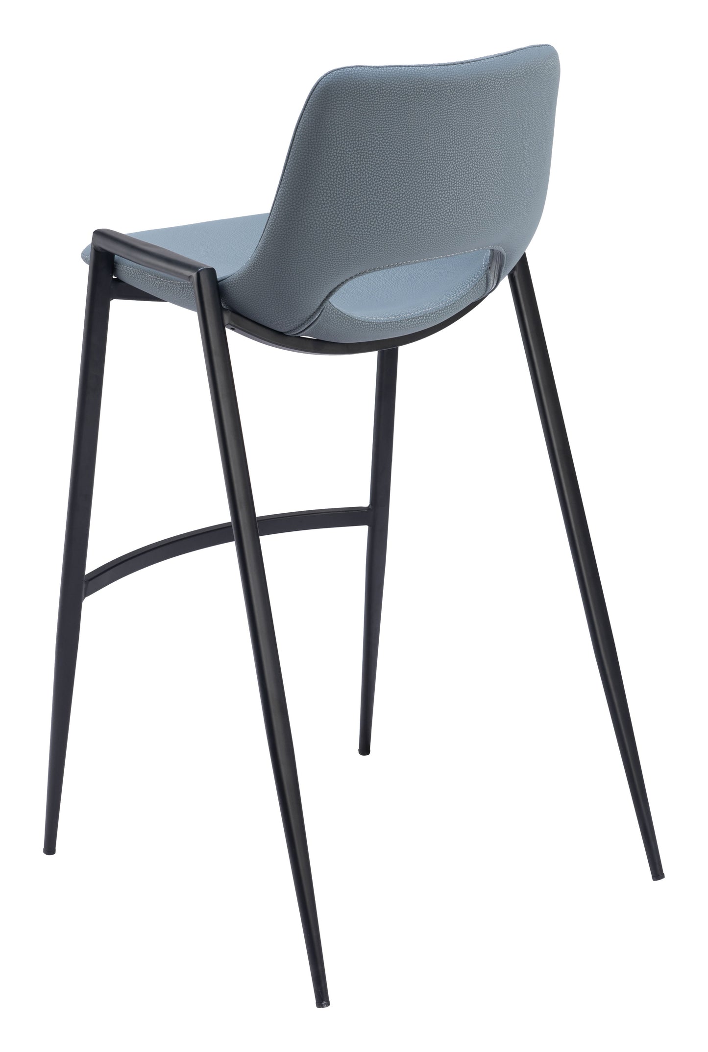 Desi Azure Gray Barstool (Set of 2) - Ornate Home