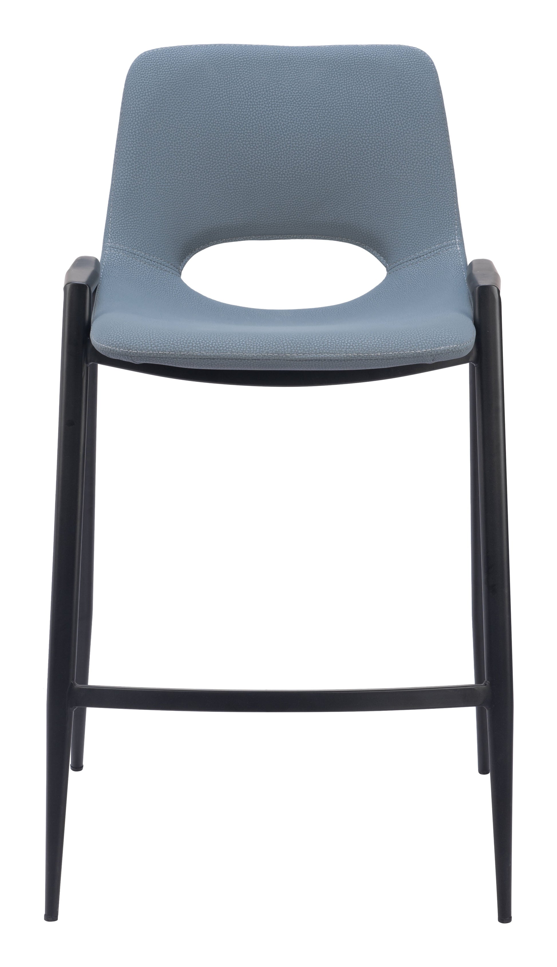 Desi Azure Gray Counter Stool (Set of 2) - Ornate Home
