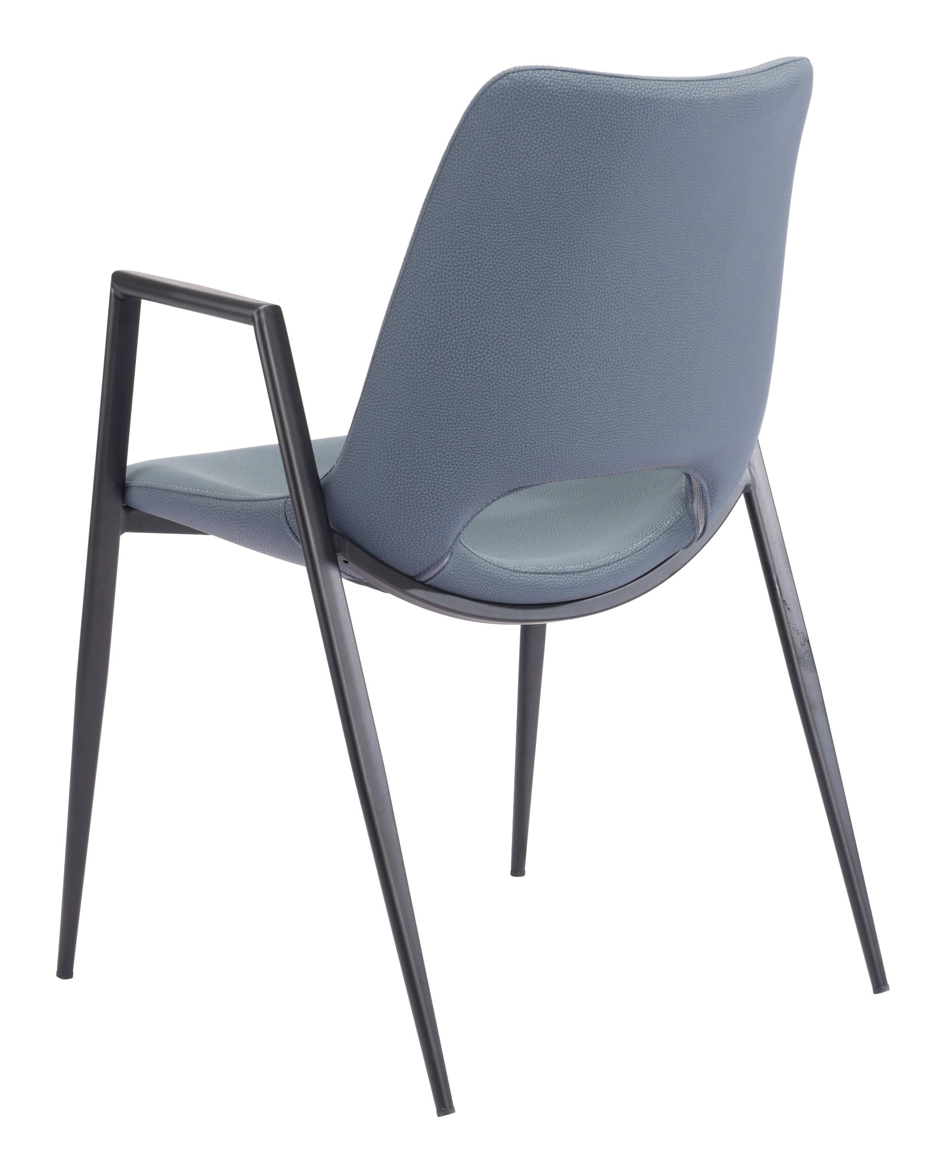 Desi Azure Gray Dining Chair (Set of 2) - Ornate Home