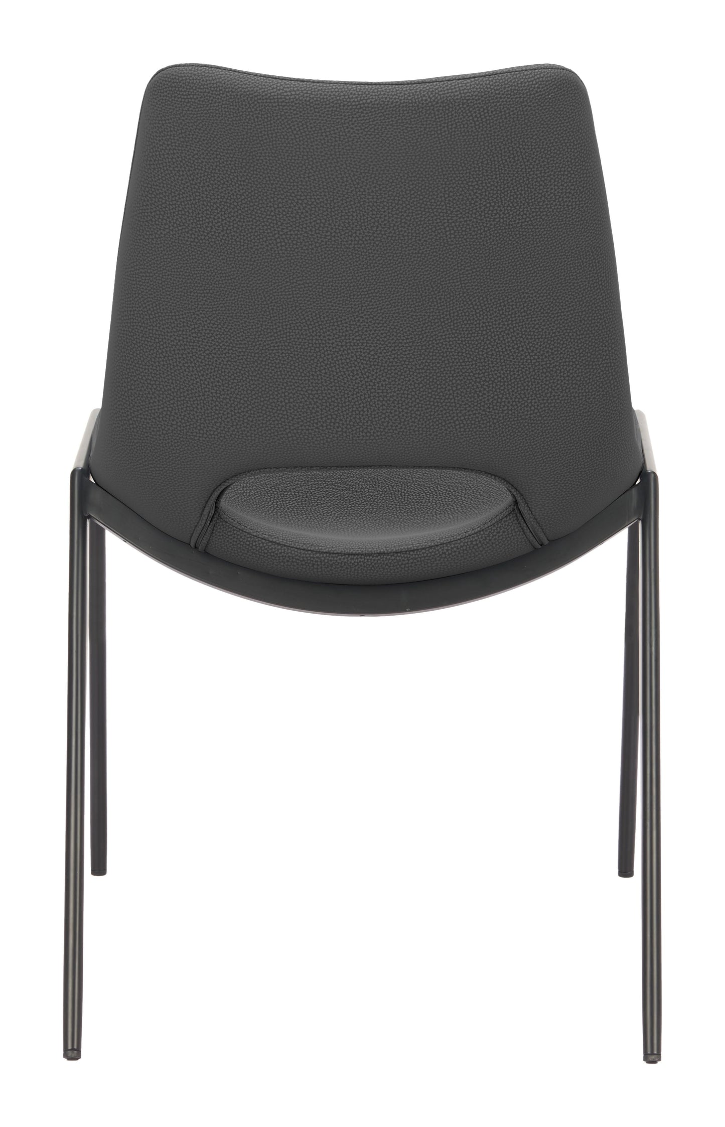 Desi Black Armless Dining Chair (Set of 2) - Ornate Home