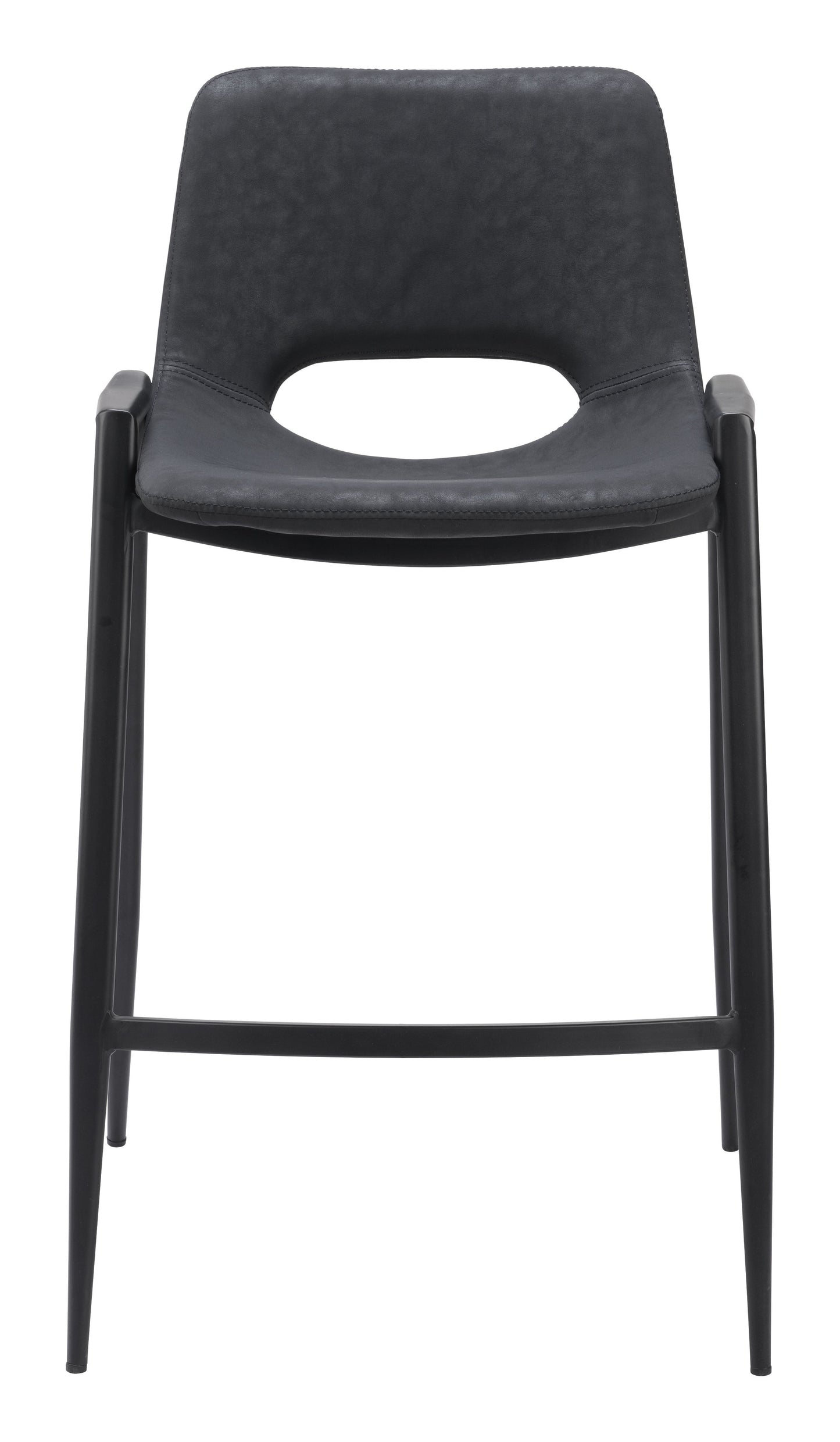 Desi Black Counter Stool (Set of 2) - Ornate Home