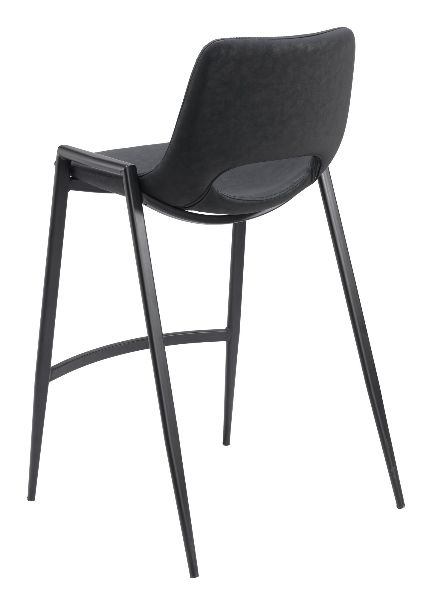 Desi Black Counter Stool (Set of 2) - Ornate Home