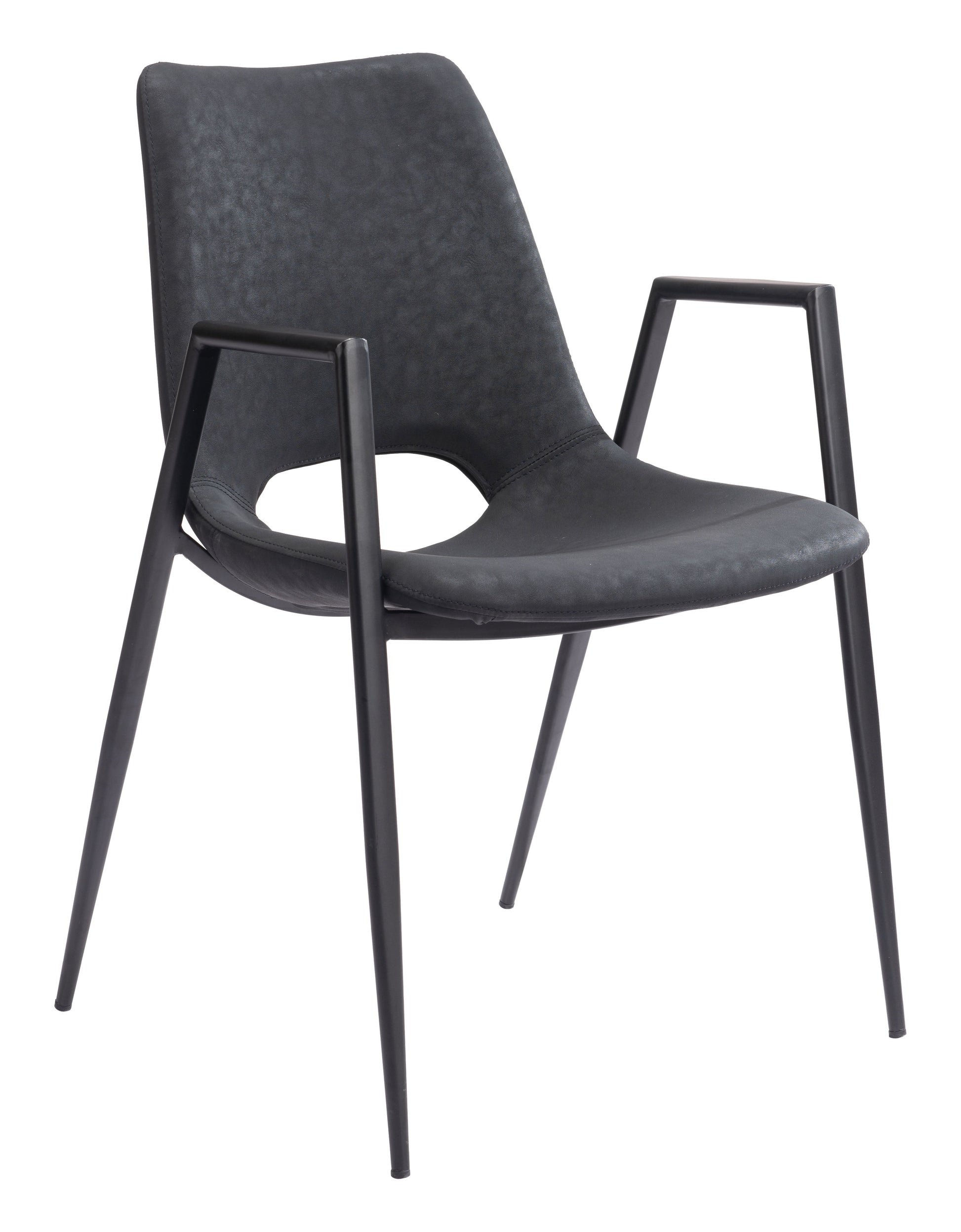 Desi Black Dining Chair (Set of 2) - Ornate Home
