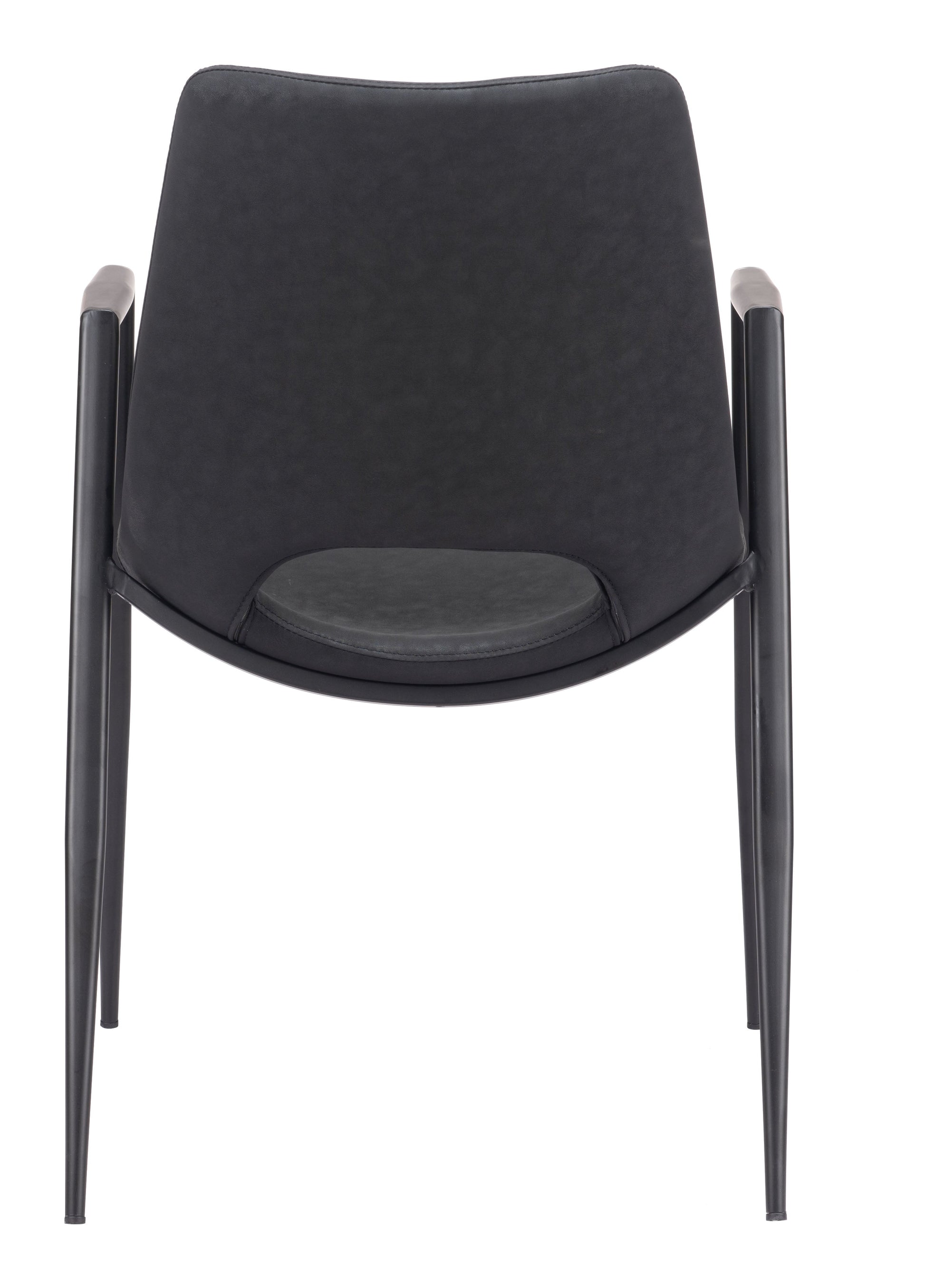 Desi Black Dining Chair (Set of 2) - Ornate Home