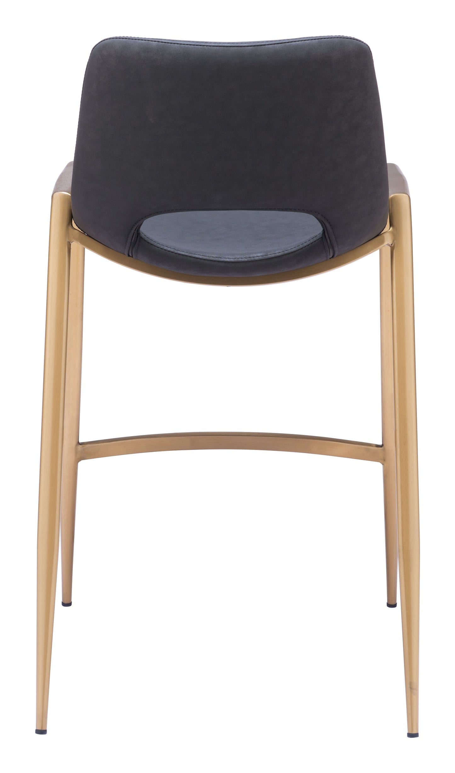 Desi Black & Gold Counter Stool (Set of 2) - Ornate Home