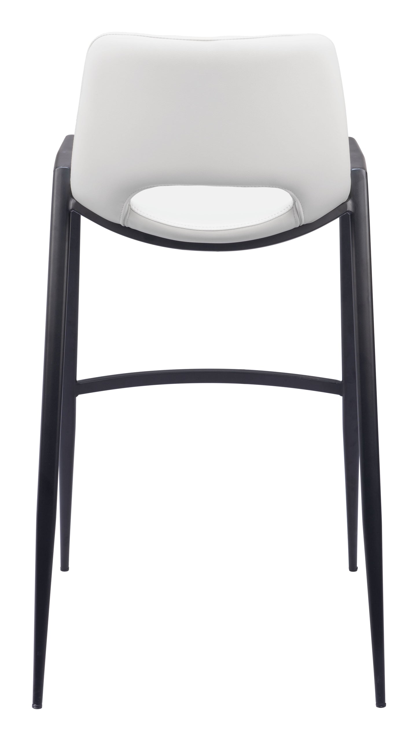 Desi White Barstool (Set of 2) - Ornate Home