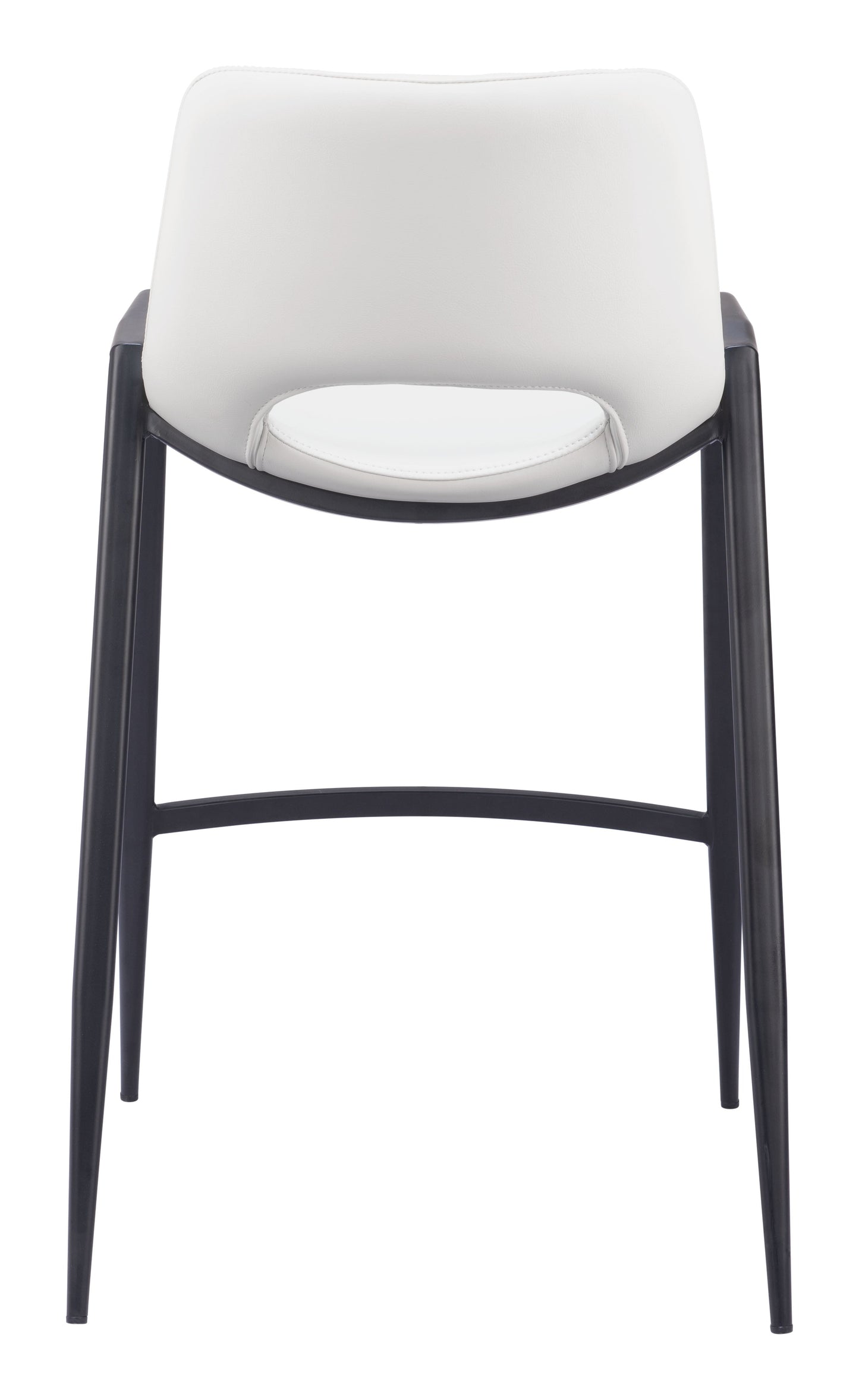 Desi White Counter Stool (Set of 2) - Ornate Home
