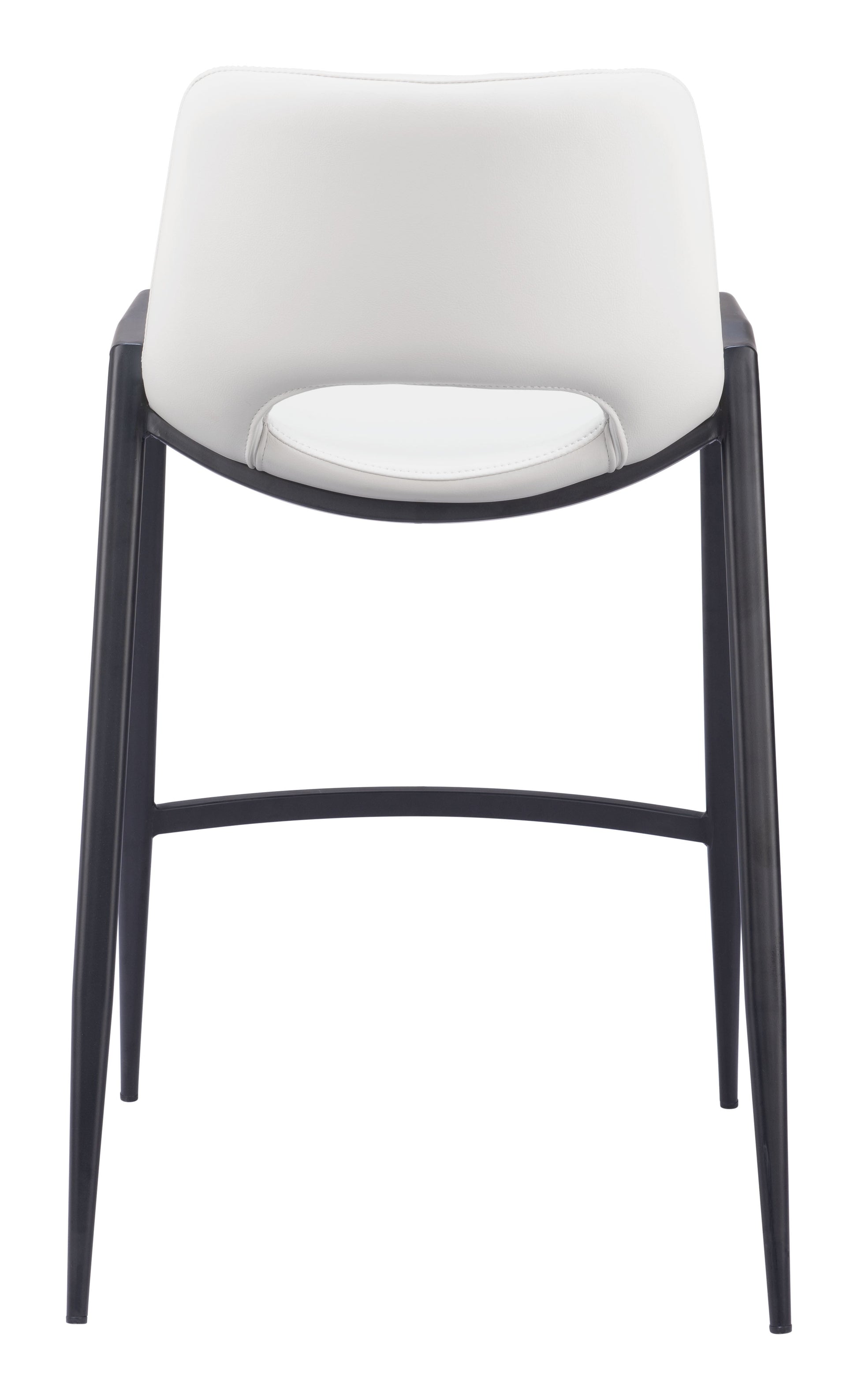 Desi White Counter Stool (Set of 2) - Ornate Home