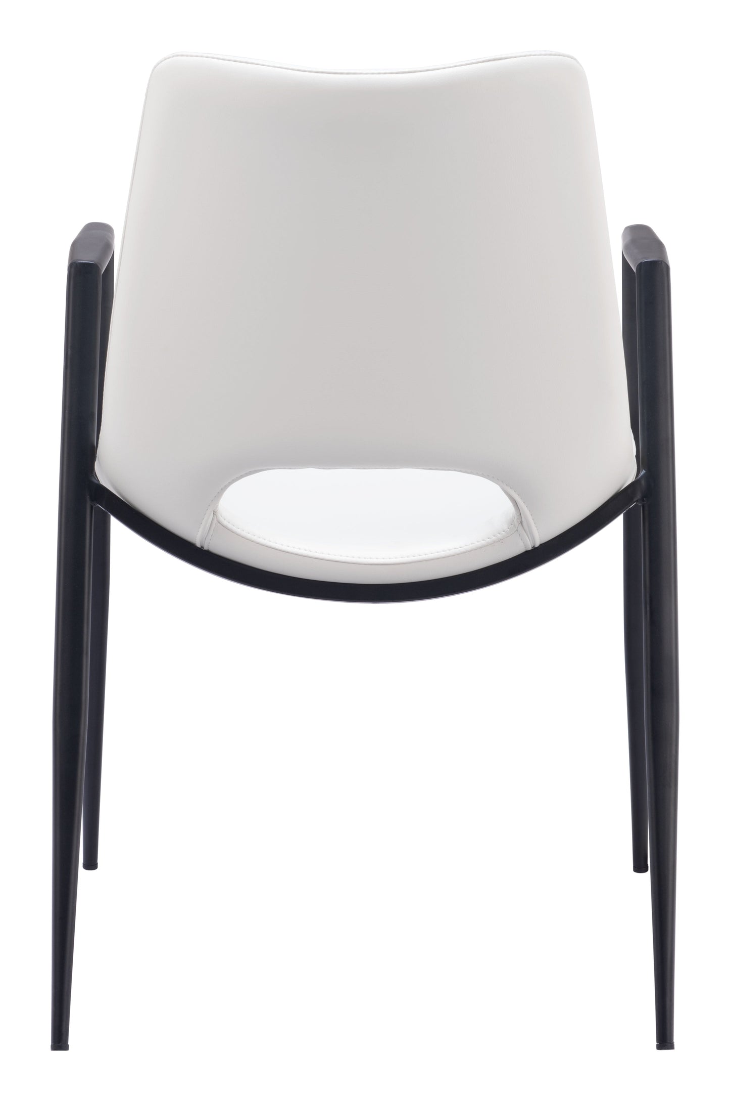 Desi White Dining Chair (Set of 2) - Ornate Home