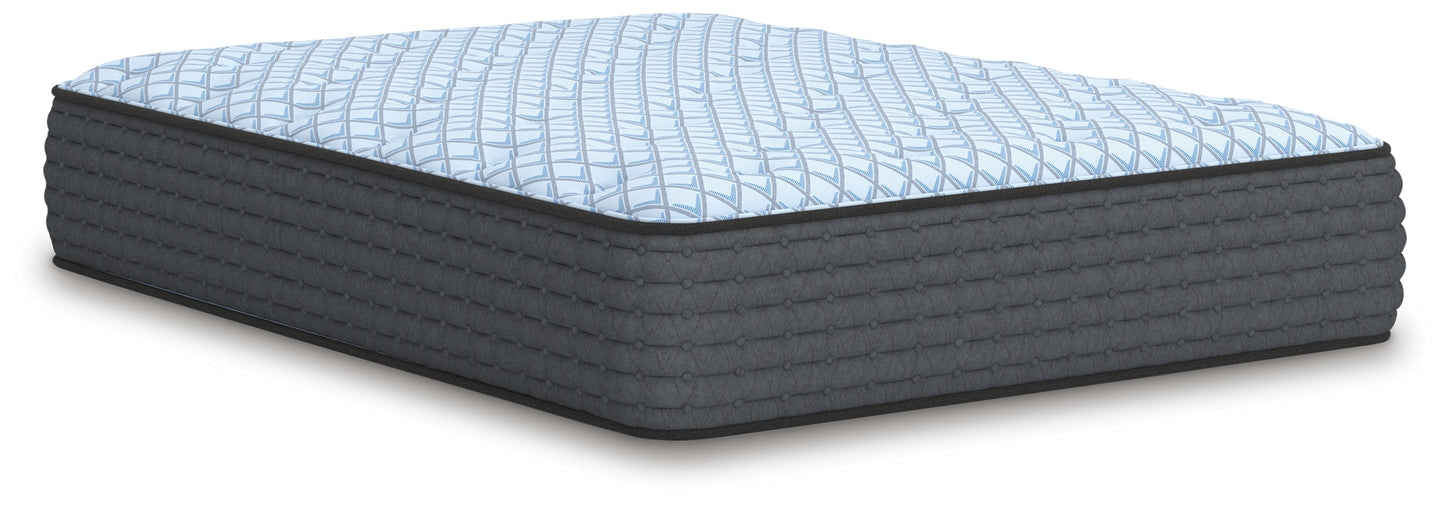 Destin Cove Plush Blue Hybrid Twin Mattress- Viva Furn
